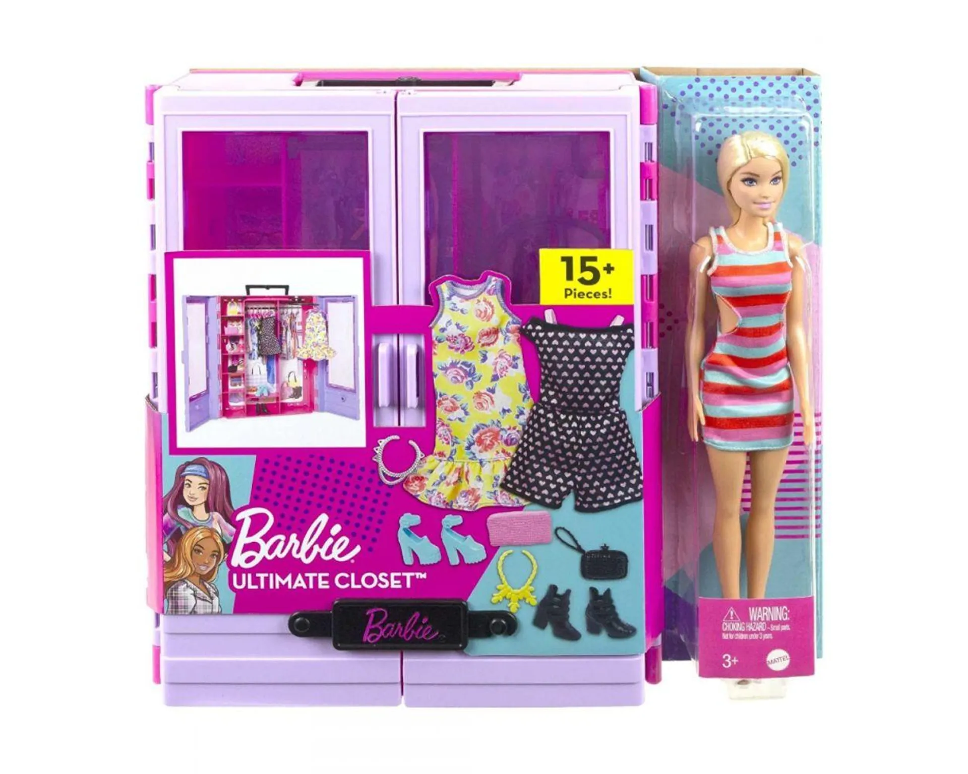 Barbie Nuevo Closet de Lujo con Muñeca