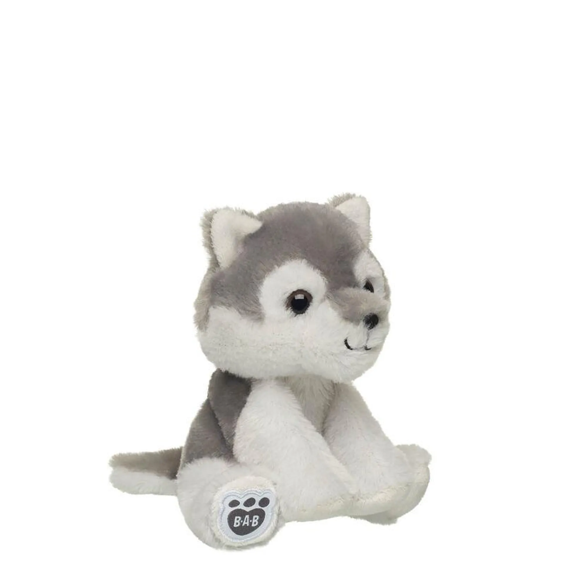 Build-A-Bear Mini Beans Wolf Pup Stuffed Animal