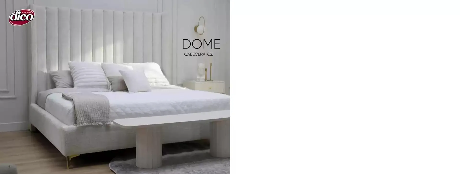Catálogo de Muebles Dico Folleto Ultimo Coleccion Anahi 14 de marzo al 31 de diciembre 2025 - Pagina 4