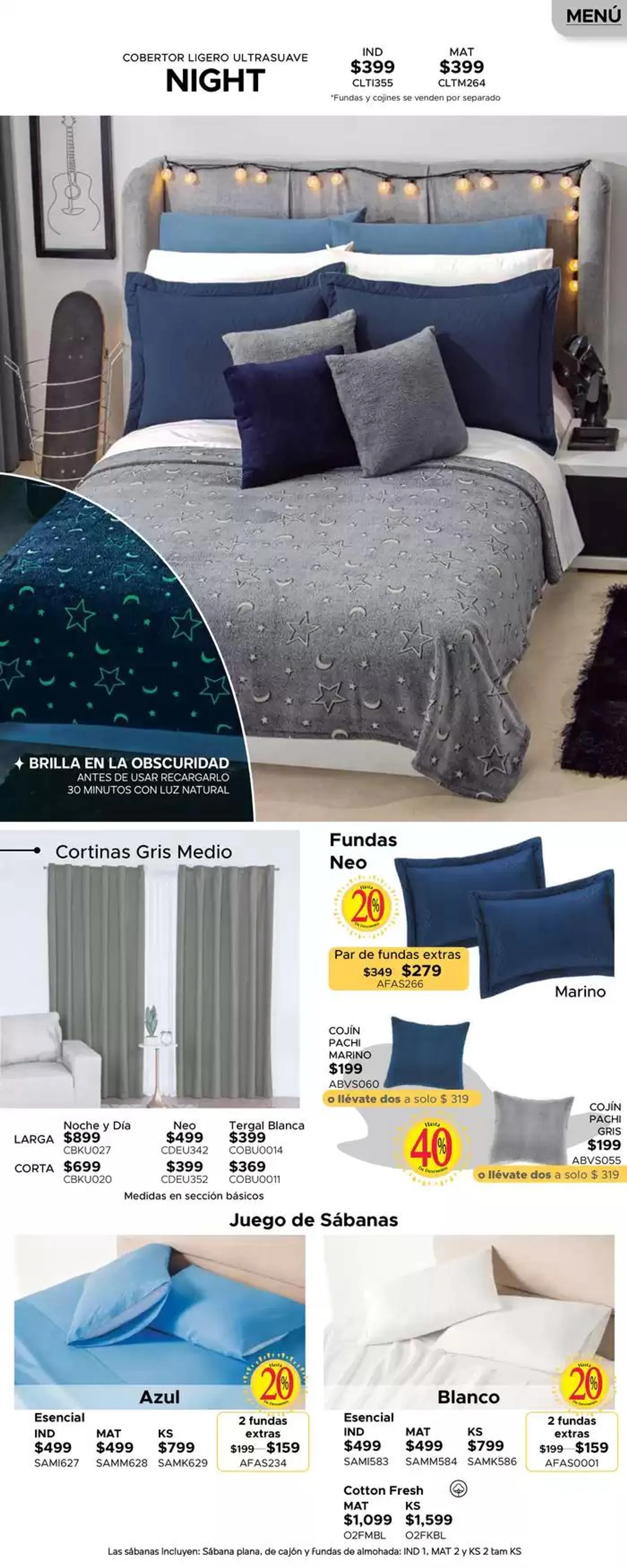 Catálogo de Ofertas Colchas Concord 4 de marzo al 31 de marzo 2025 - Pagina 428