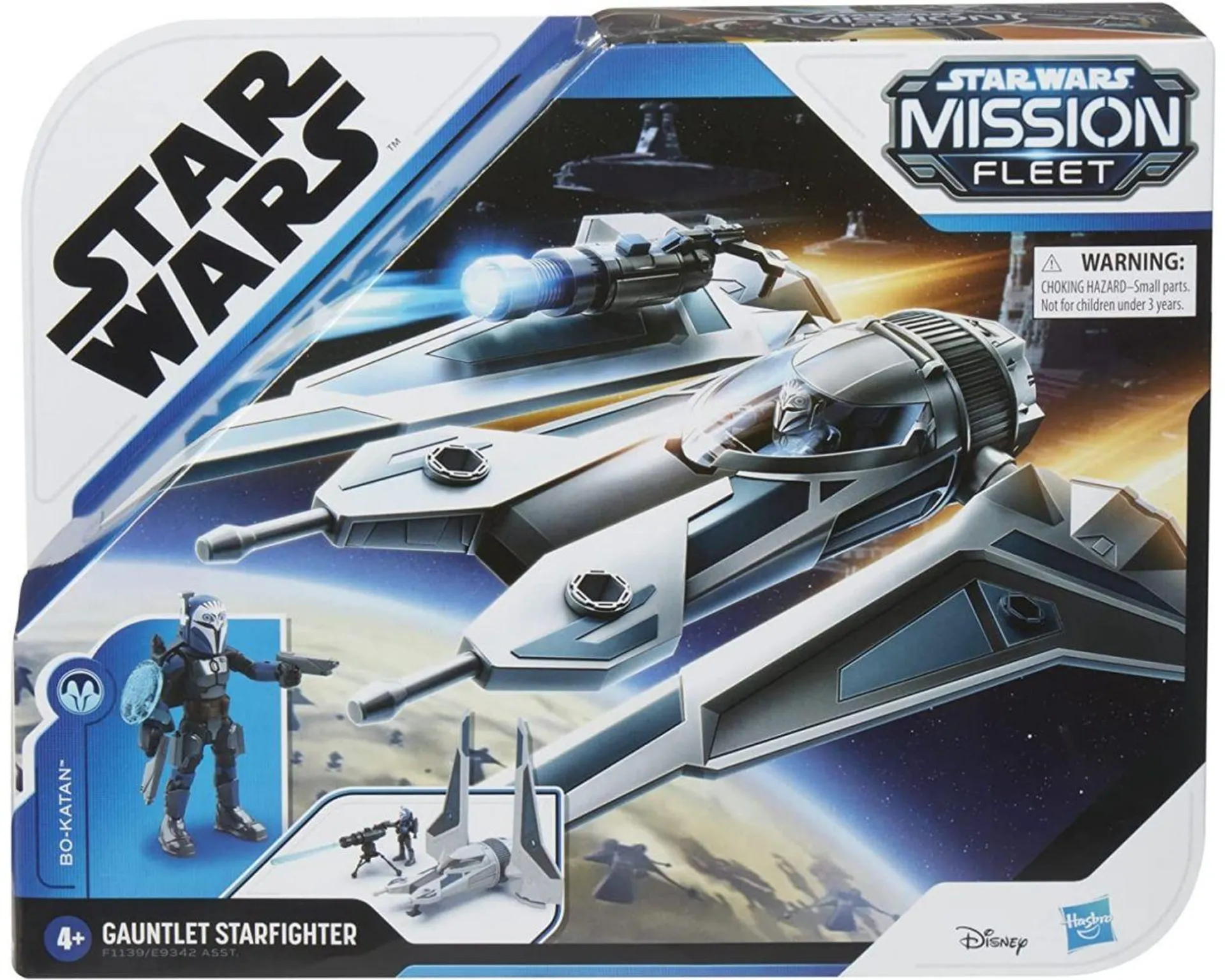 STAR WARS Mission Fleet Stellar Class Bo-Katan Gauntlet Starfighter Siege