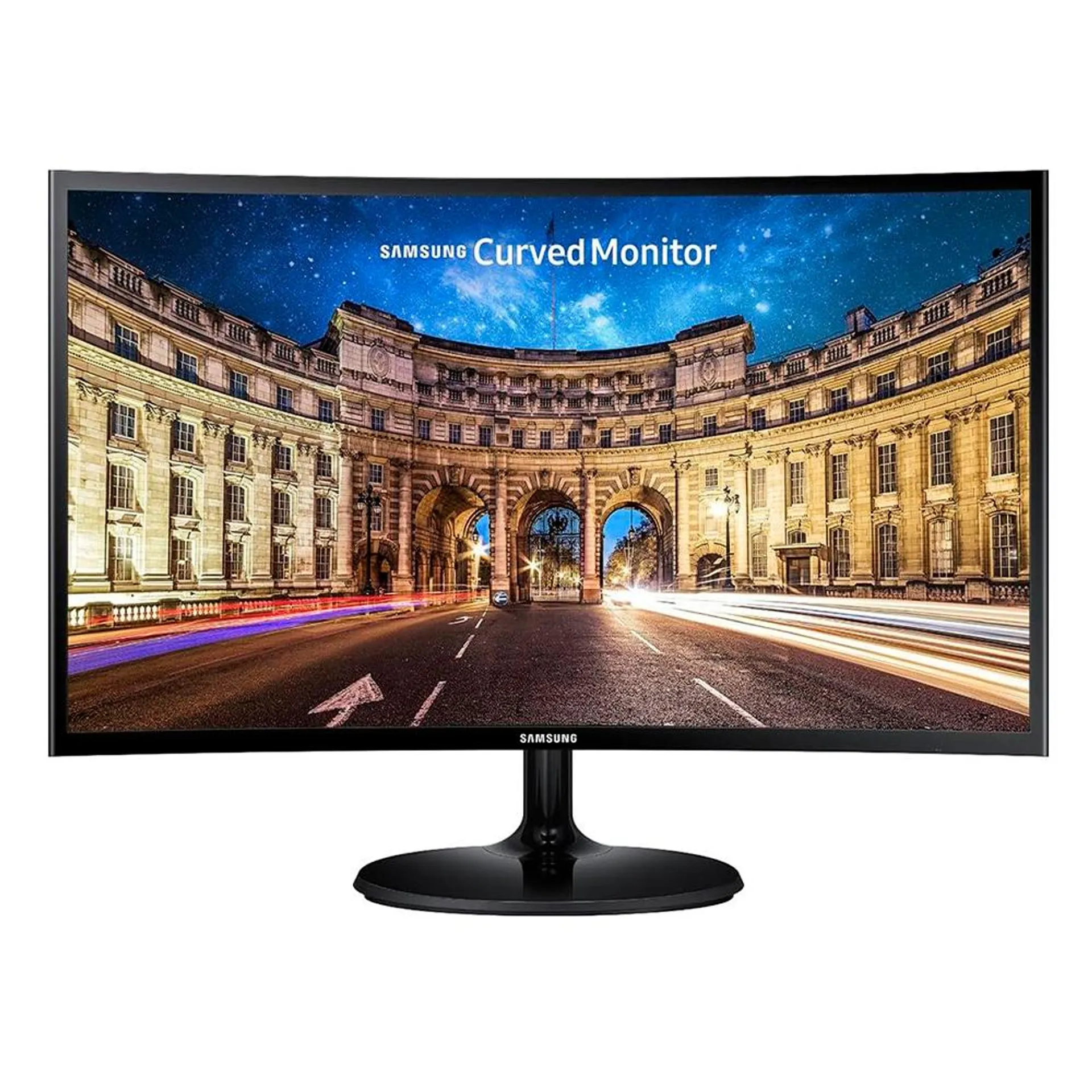 Monitor Samsung C24F390FHN / LED Curvado / 24” / 60 Hz / Modo de Juego / AMD FreeSync / C24F390FHN