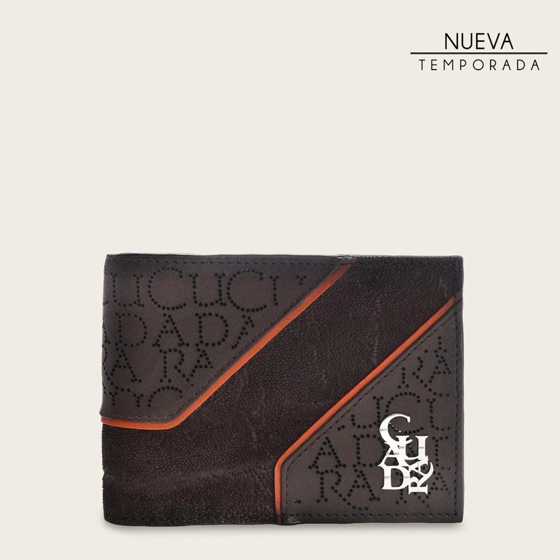 Cartera en Piel Genuina de Elefante