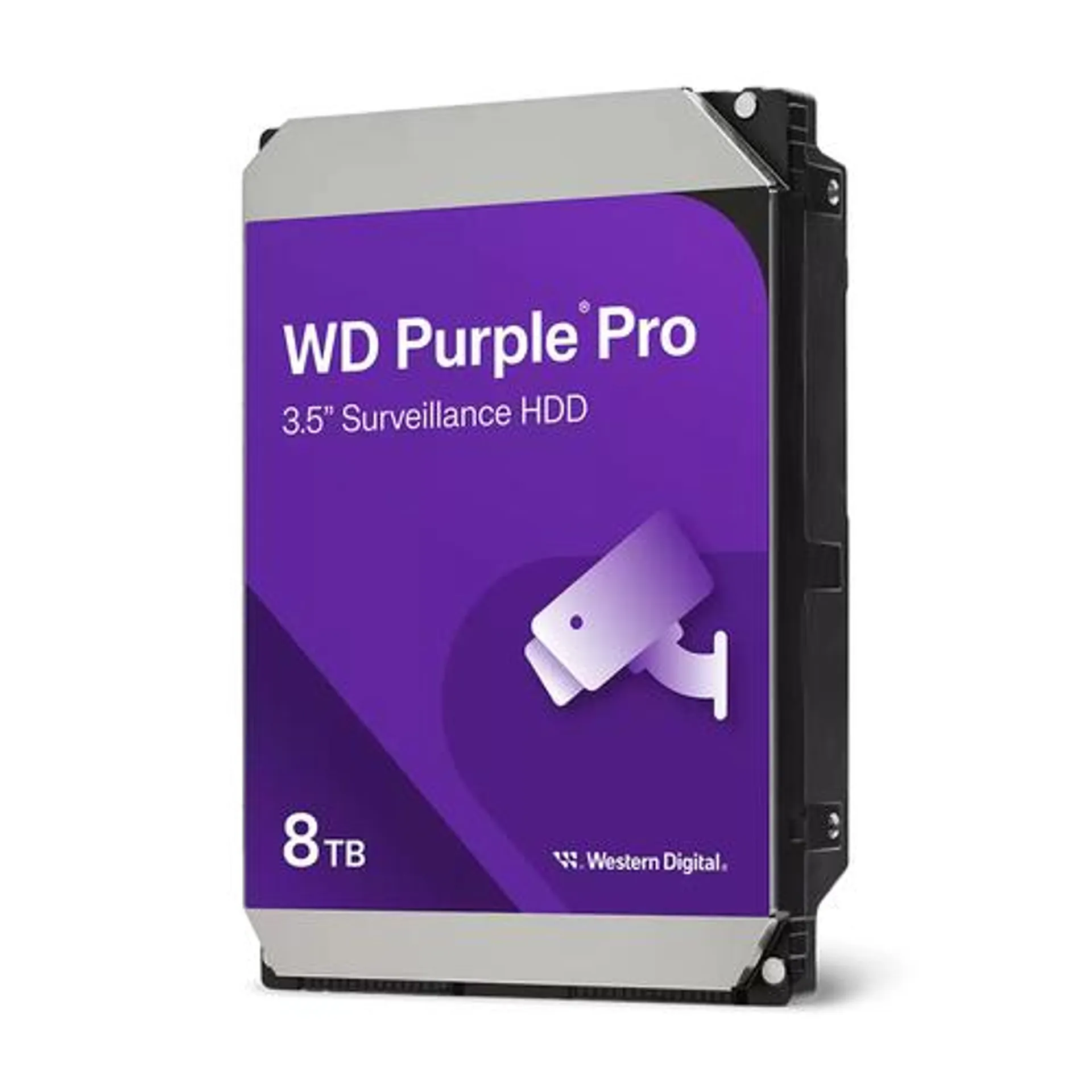 Disco Duro Para Videovigilancia Western Digital Purple Pro 8Tb 3.5" 7200 Rpm 256Mb Sata3Wd8002Purp