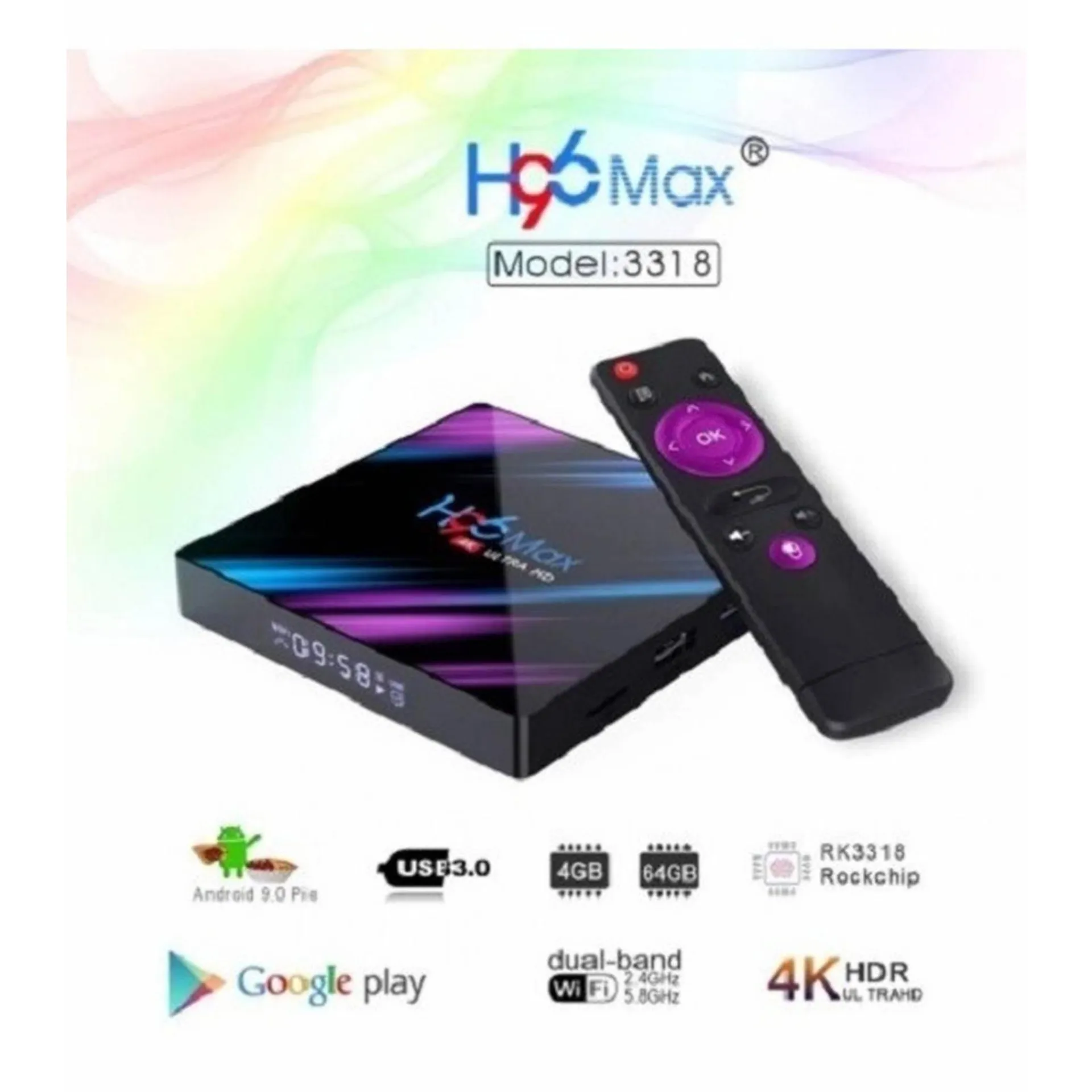 Android Tv 4gbram/32gb + Mouse Inalamb. - Haz Tu Tv Smart Tv 