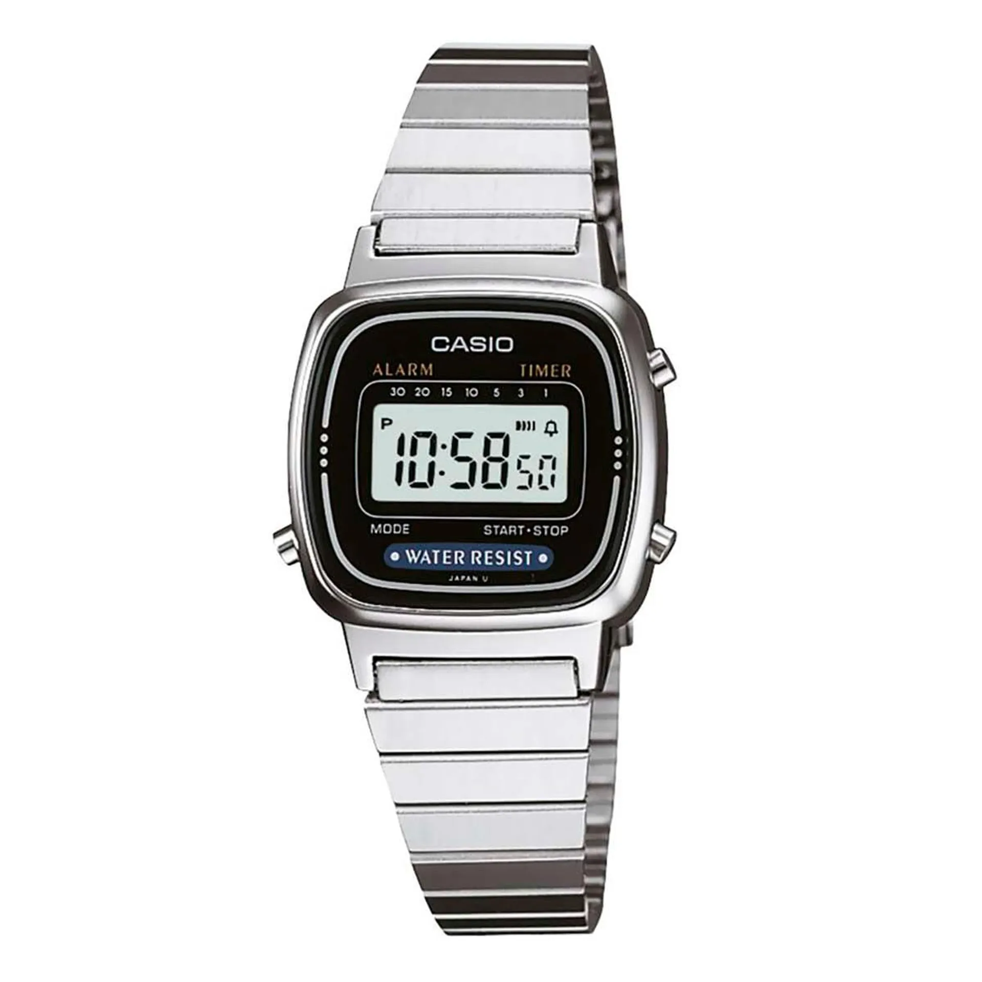 Reloj Para Dama Casio Plata LA670WA-1VT