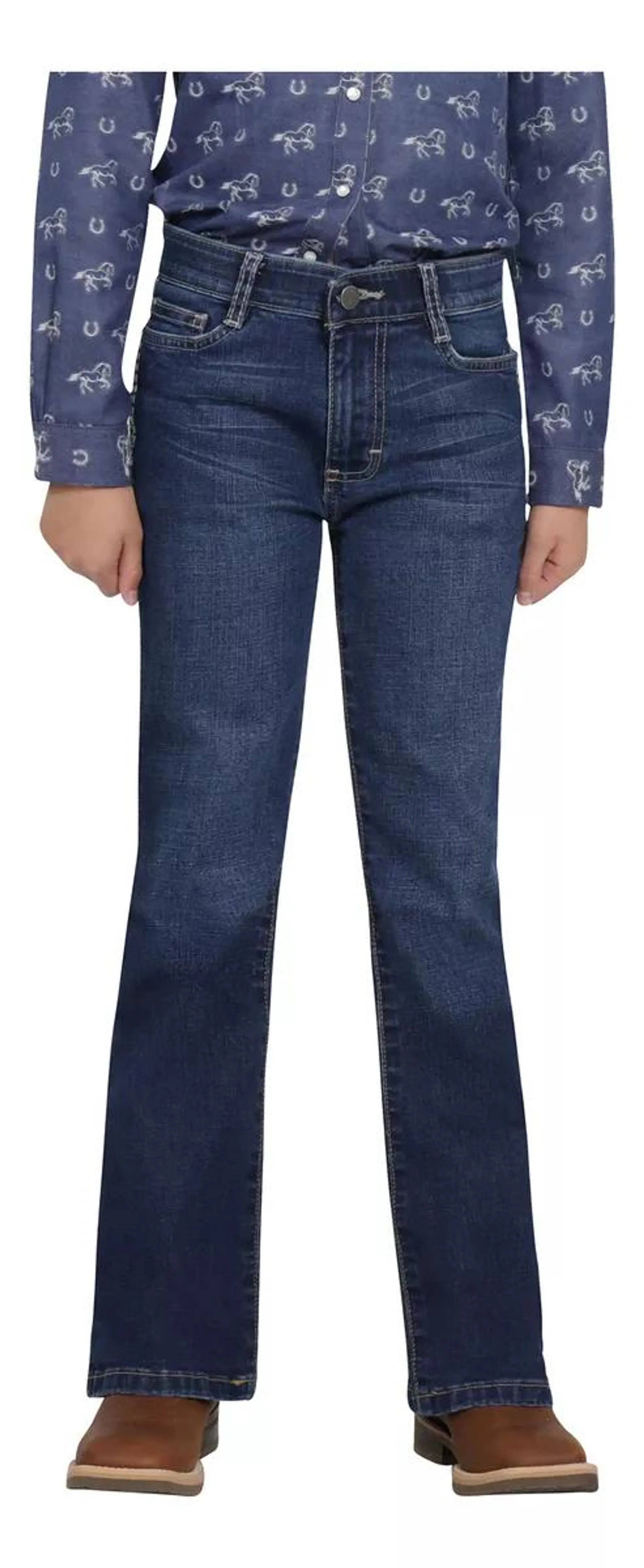 Jeans Vaqueros Niña Wrangler Boot Cut 02n