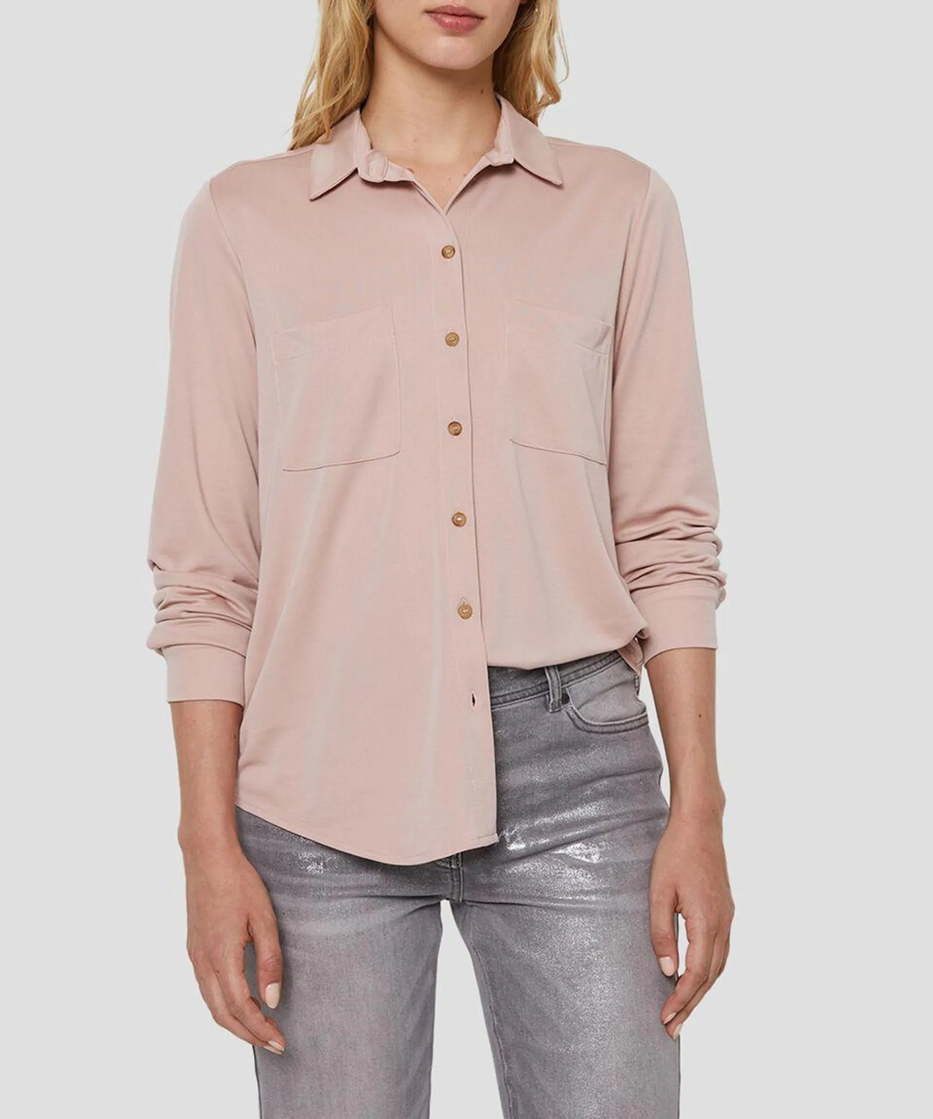 Blusa manga larga Mujer