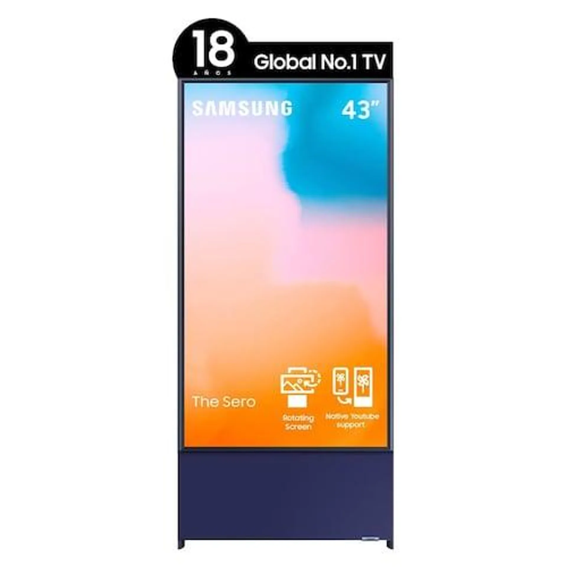 Pantalla Samsung Sero 43 pulgadas UHD