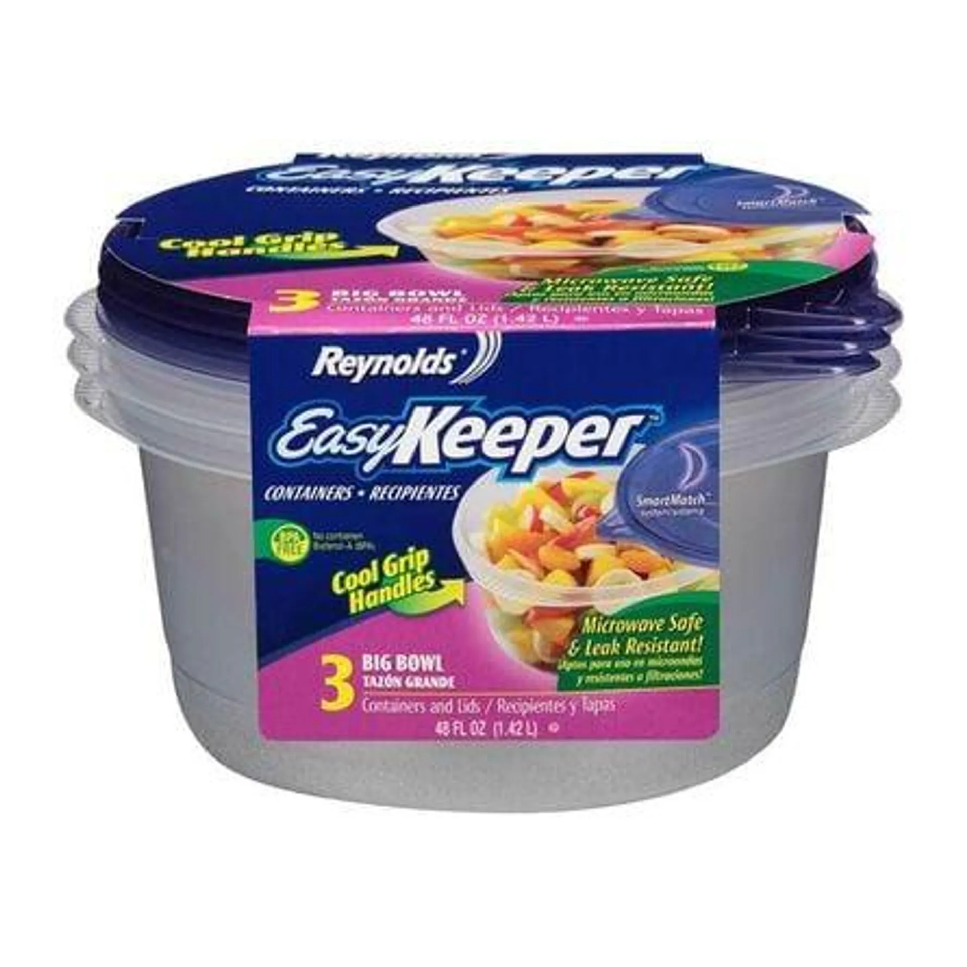 Recipientes Big bowls Reynolds Easy Keeper 3 pz