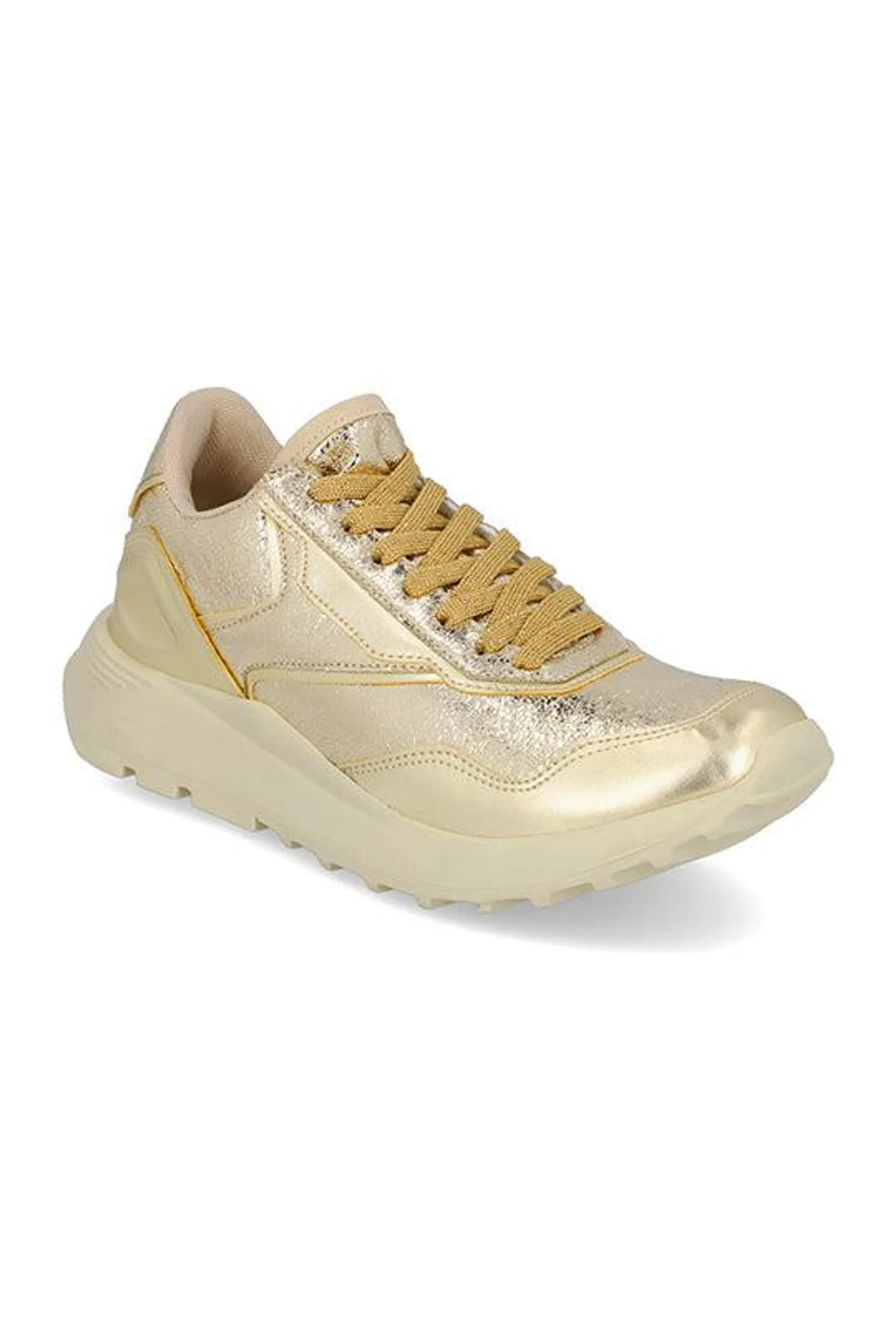 Tenis color oro