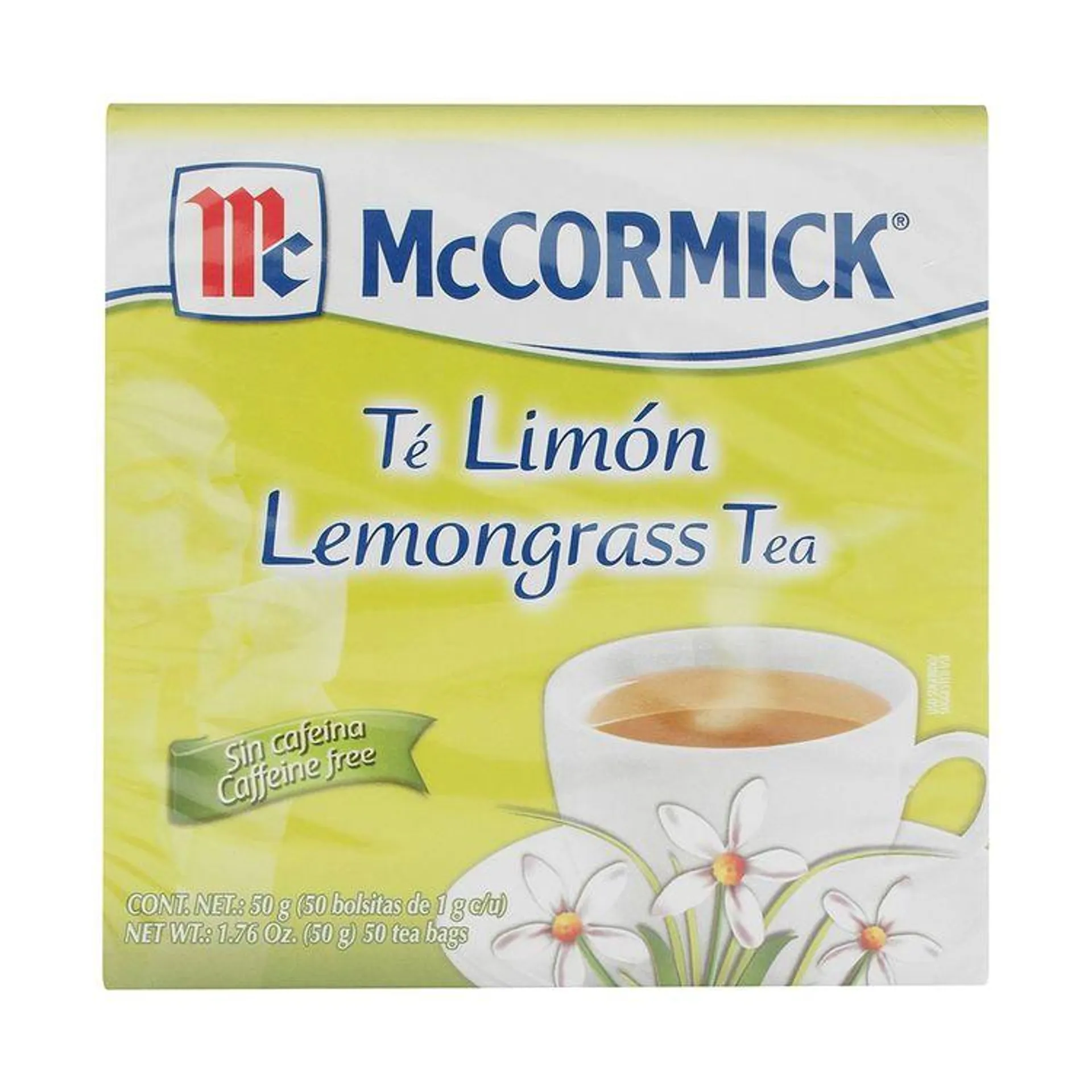 Té de Limón con 50 Sobres - McCormick