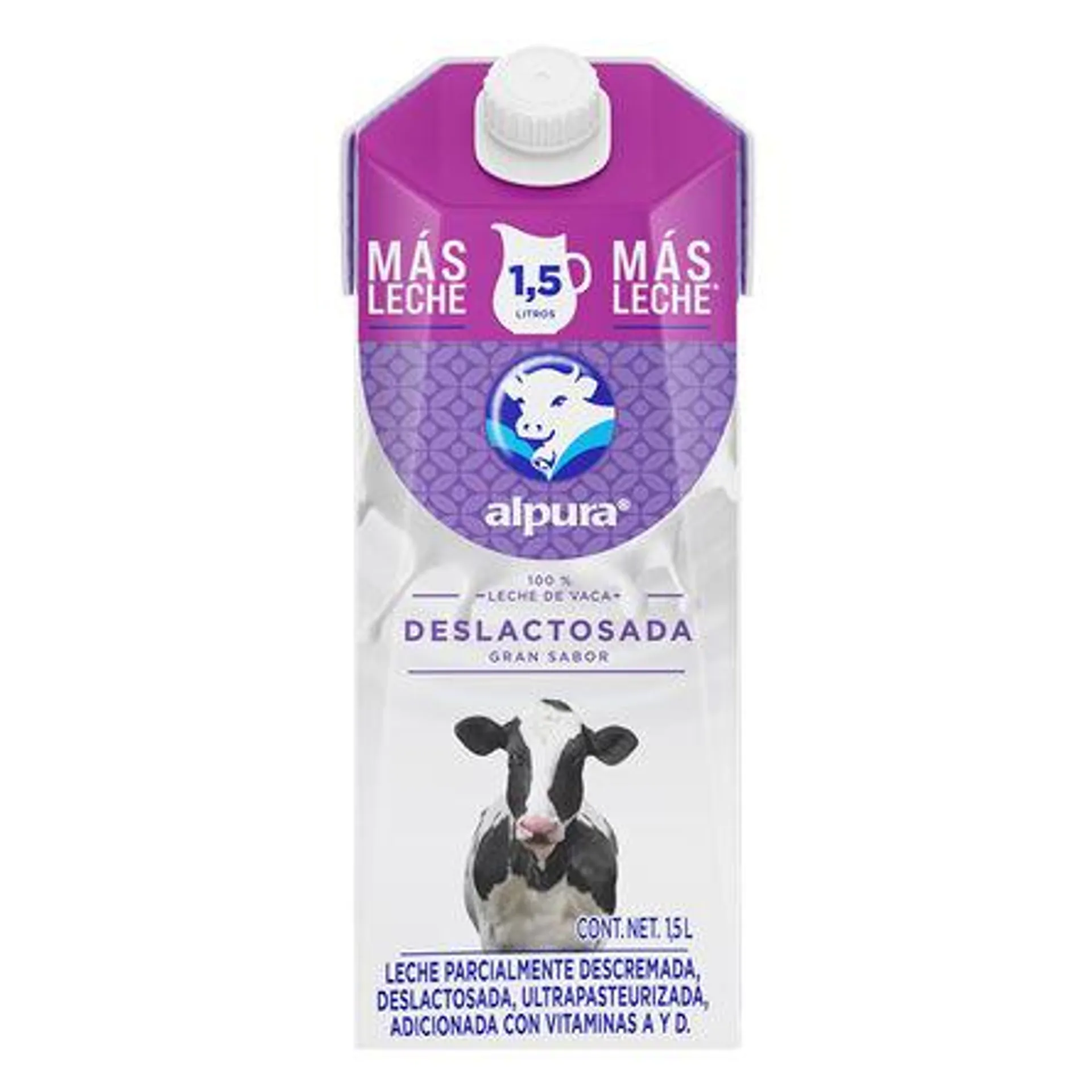 Leche Alpura Deslactosada 1.5 L