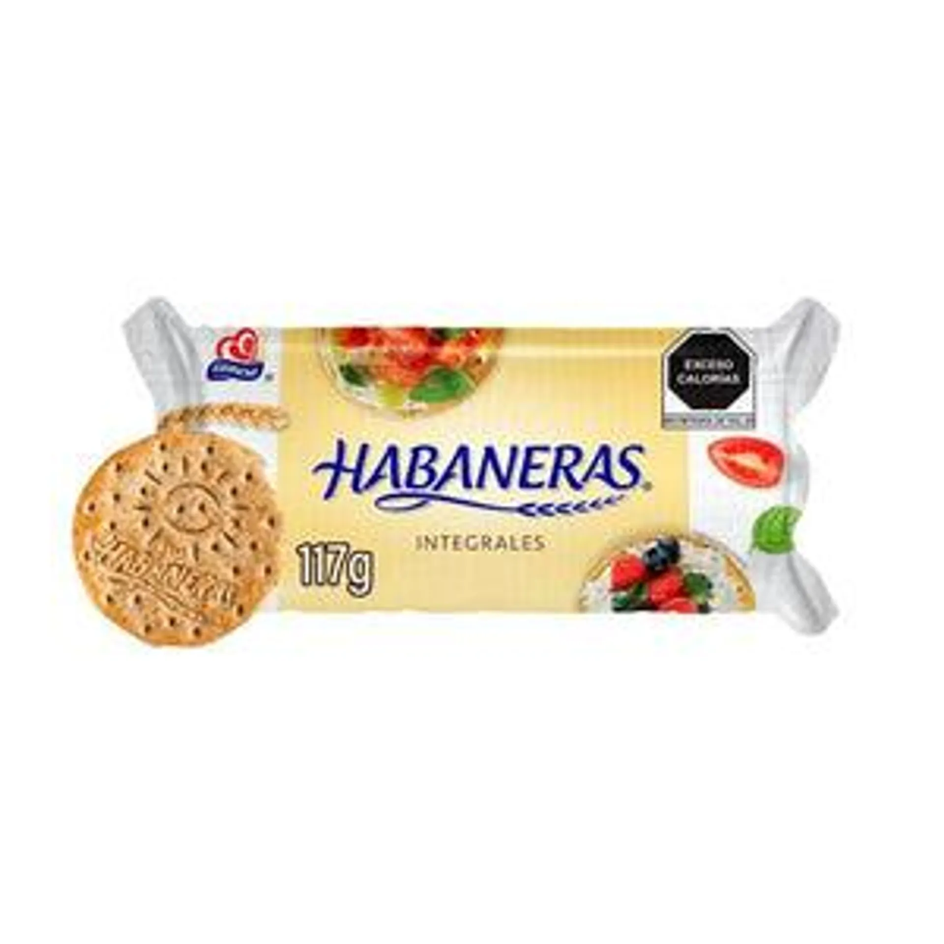 GALLETAS HABANERAS INTEGRALES GAMESA ROLLO 117 GR.