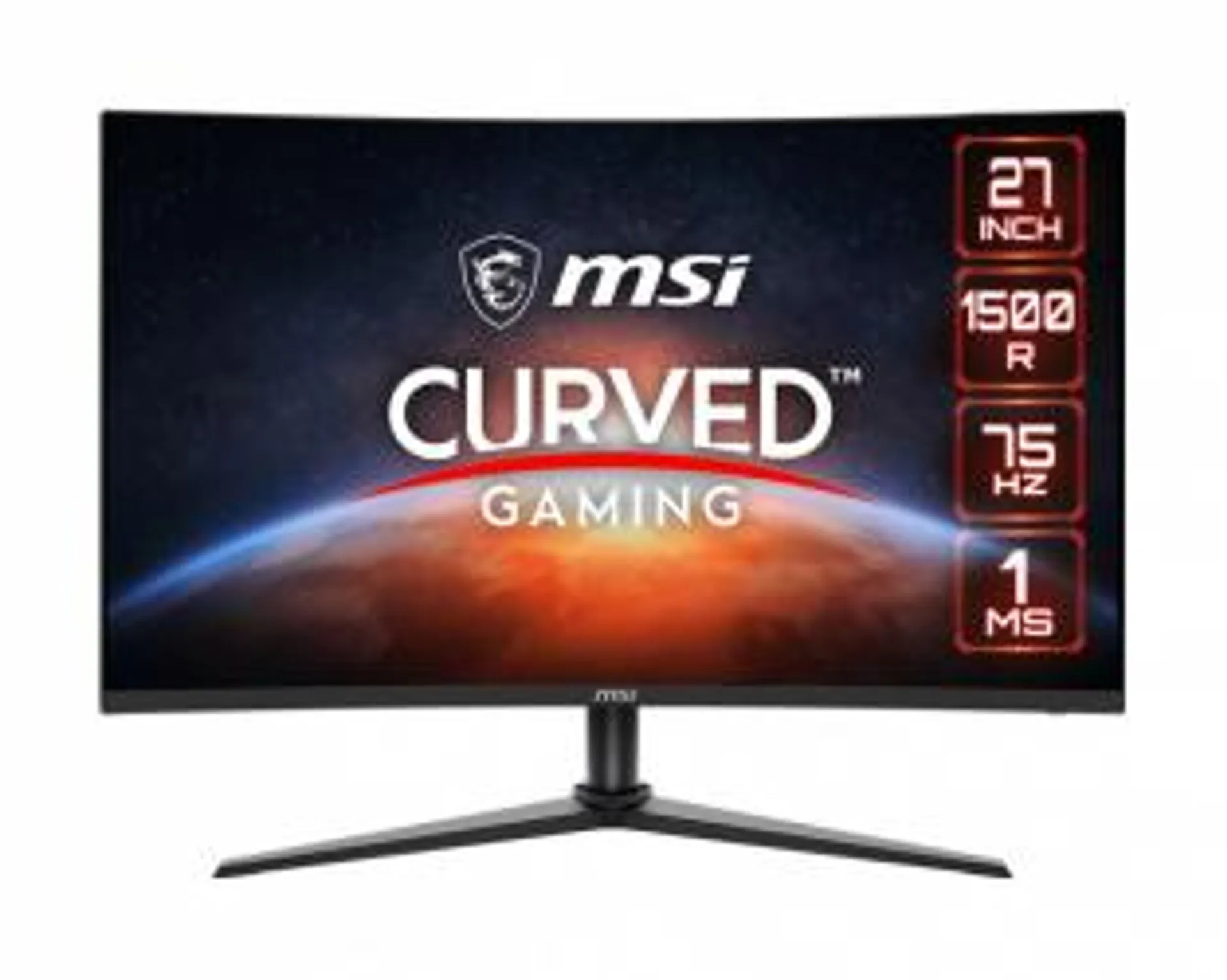 Monitor Gamer Curvo MSI G274CV LCD 27", Full HD, FreeSync, 75Hz, HDMI, Negro