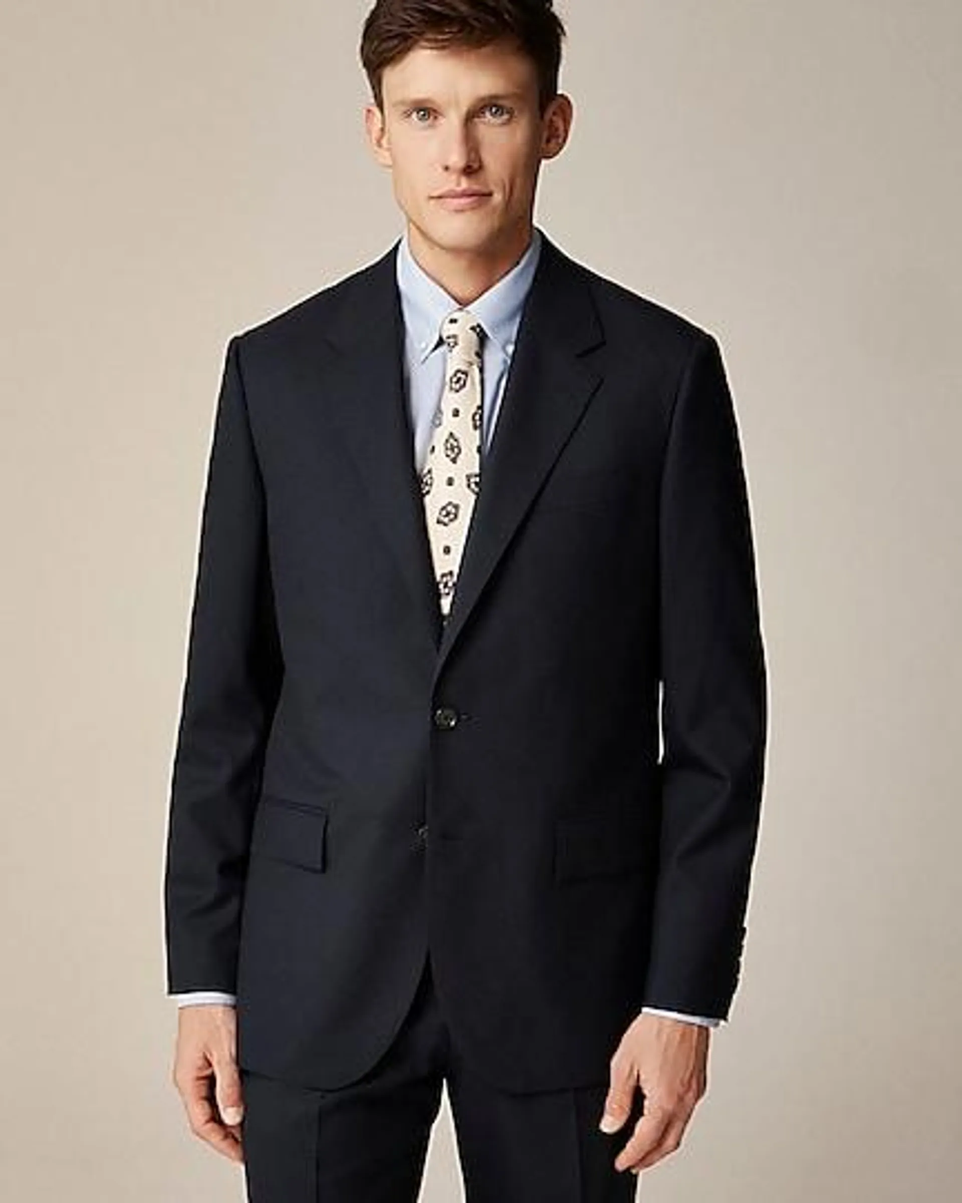 Kenmare Relaxed-fit suit jacket in Italian wool