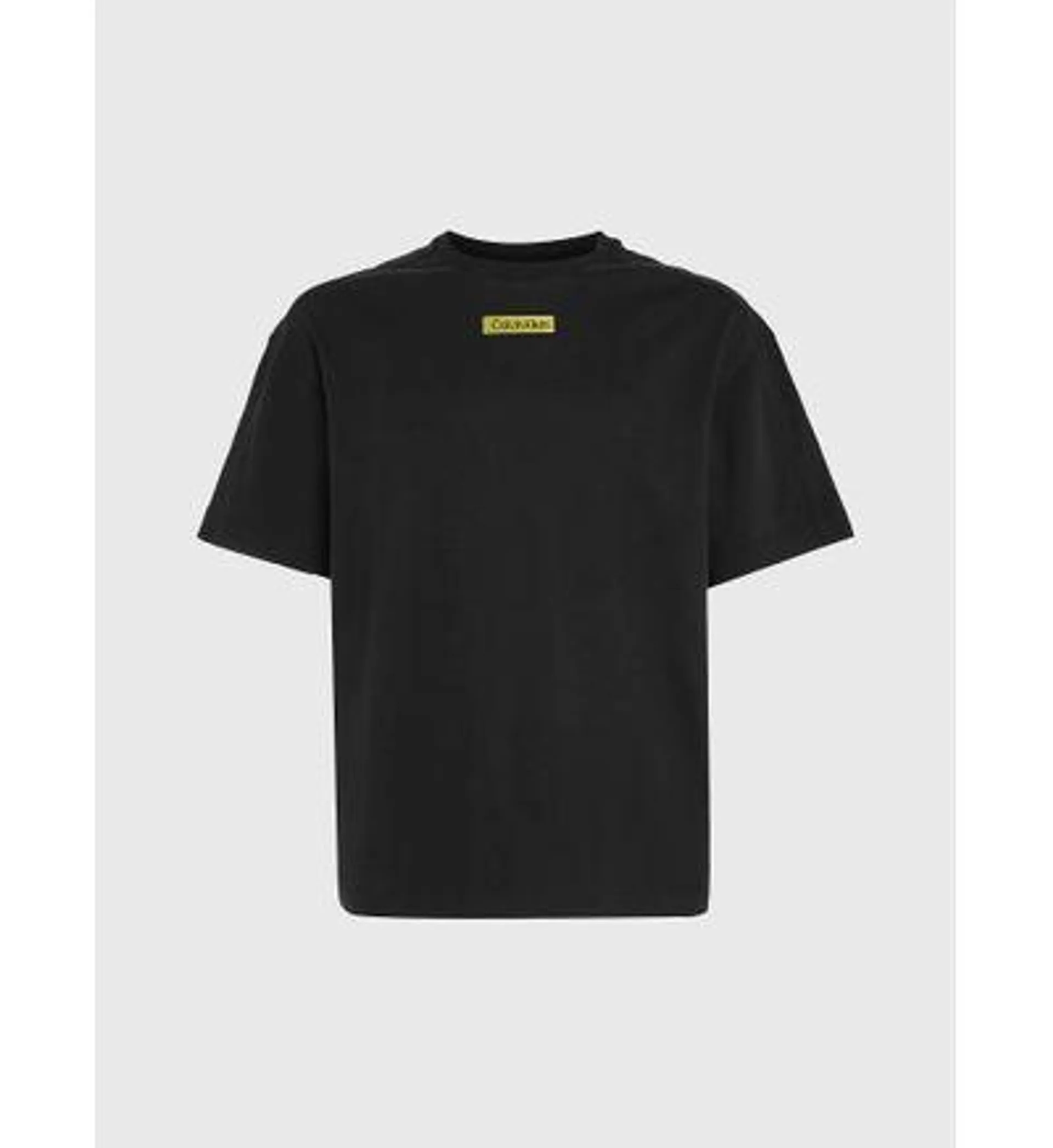 Playera Calvin Klein Mini Logo Hombre Negro