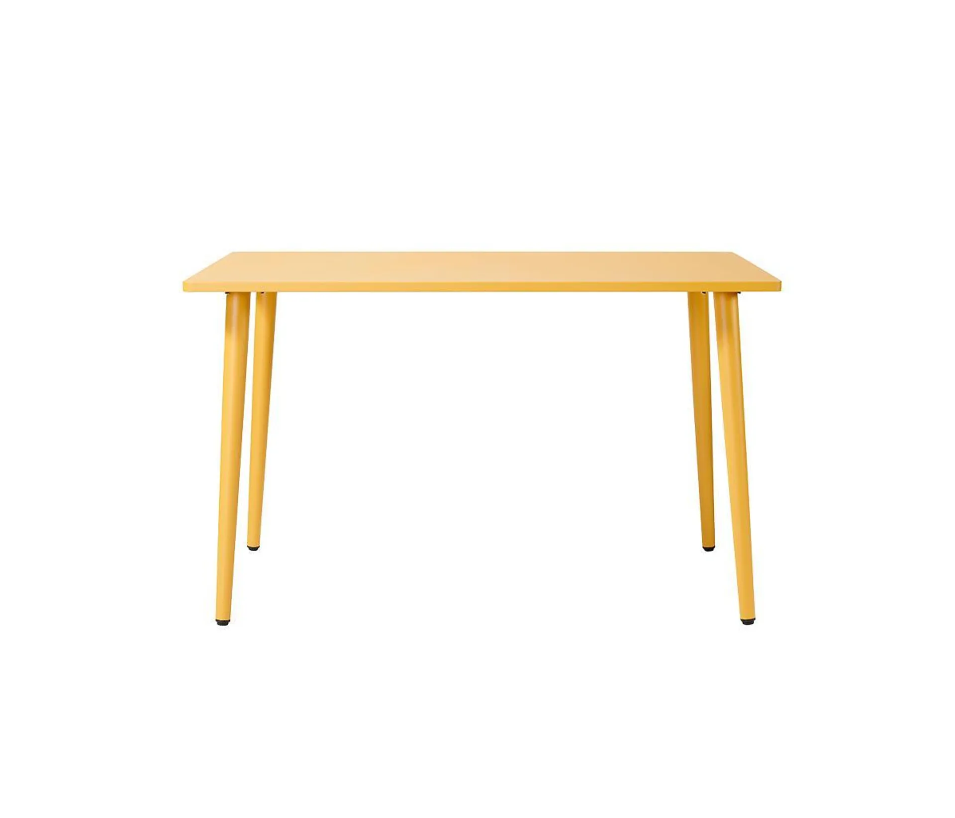 Mesa de comedor para exterior Torino - Amarillo