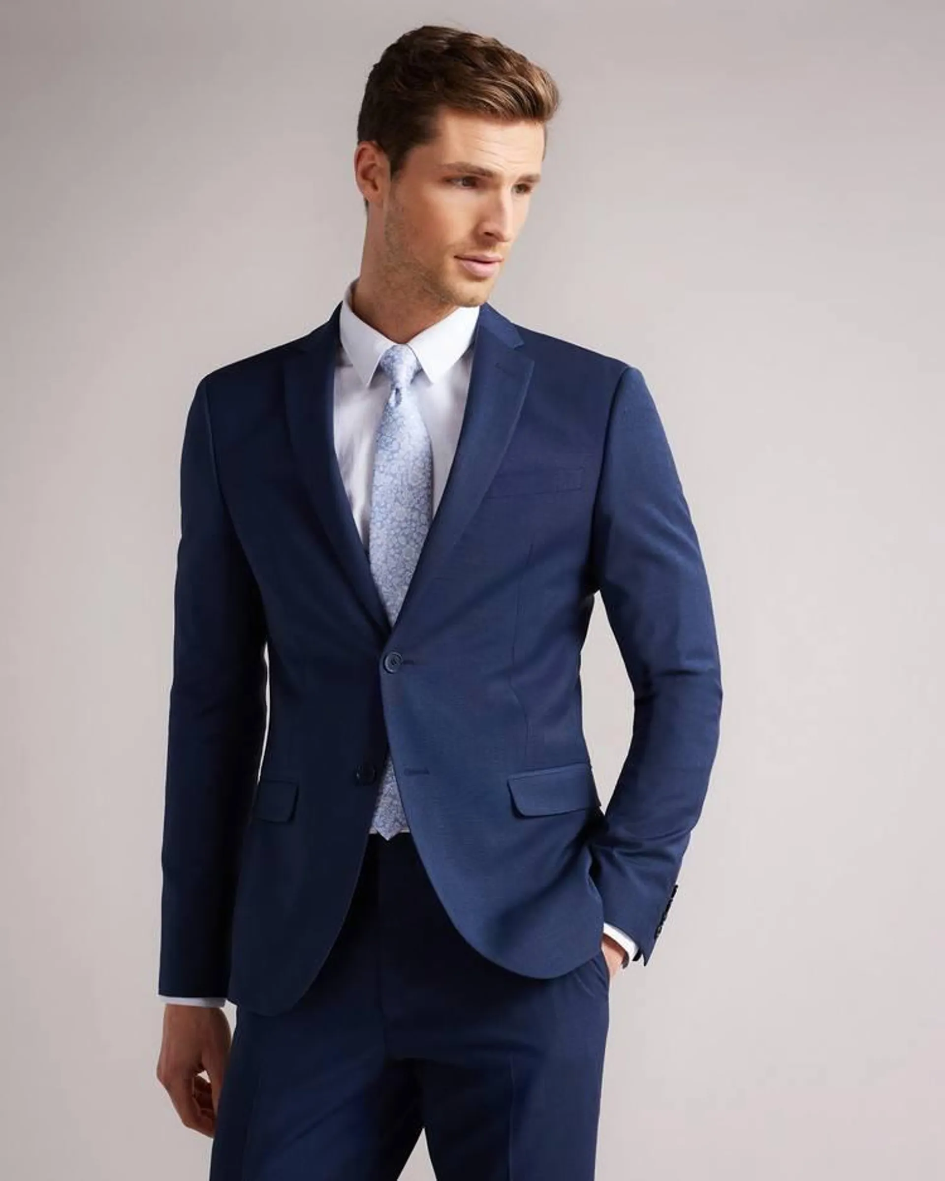 Blazers Ted Baker Sinjjs Hombre Azules Oscuro | MX-16932