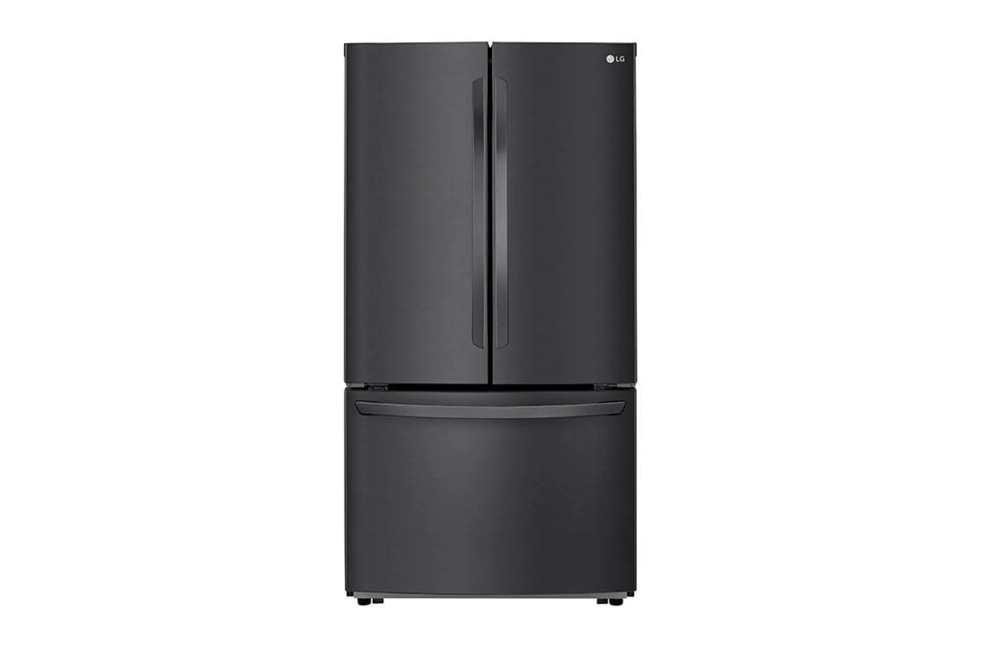 Refrigerador French Door 29 pies cúbicos- Color Negro Mate con Fábrica de Hielo en congelador| SMART INVERTER