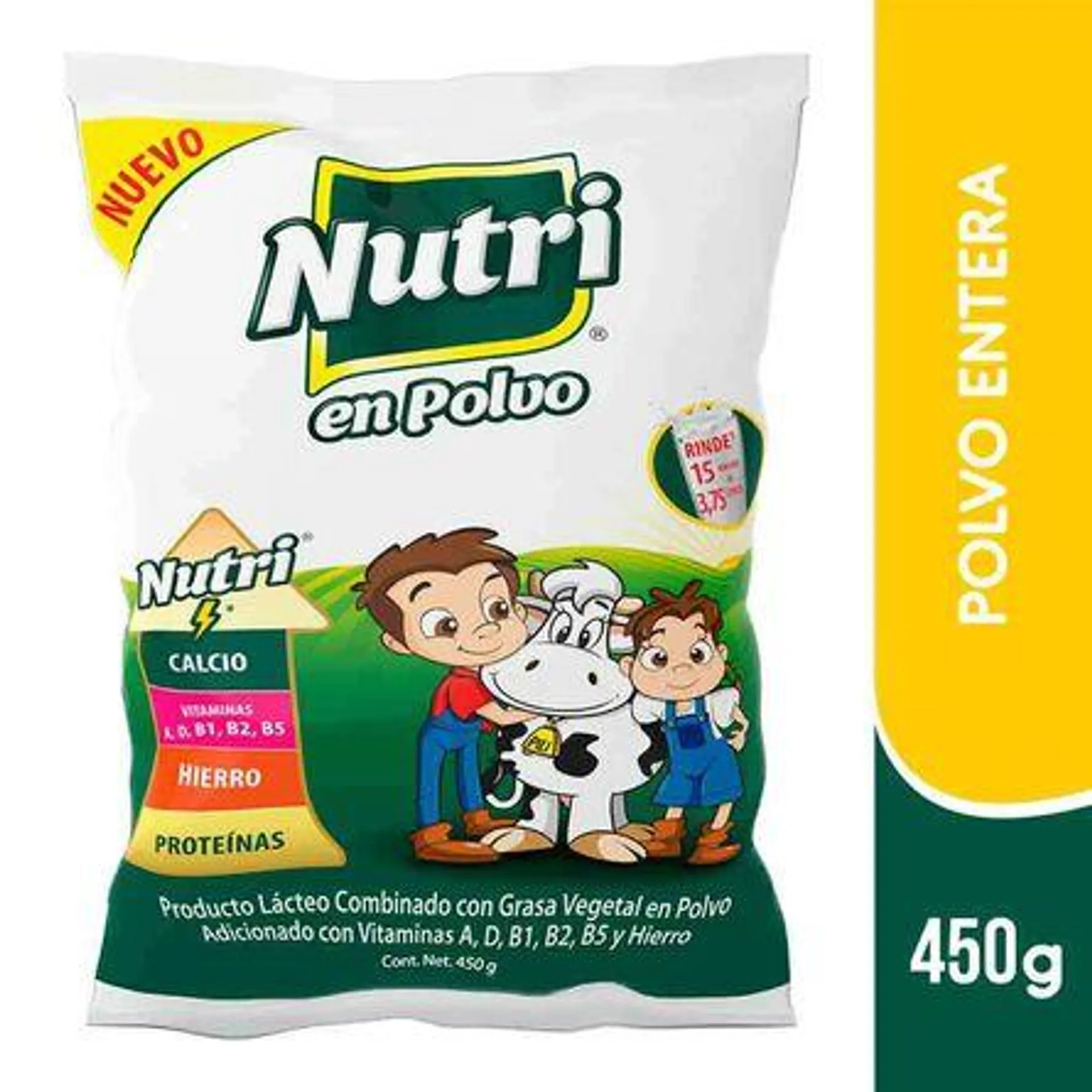 Producto Lacteo Combinado Nutri Entera Polvo 450 g