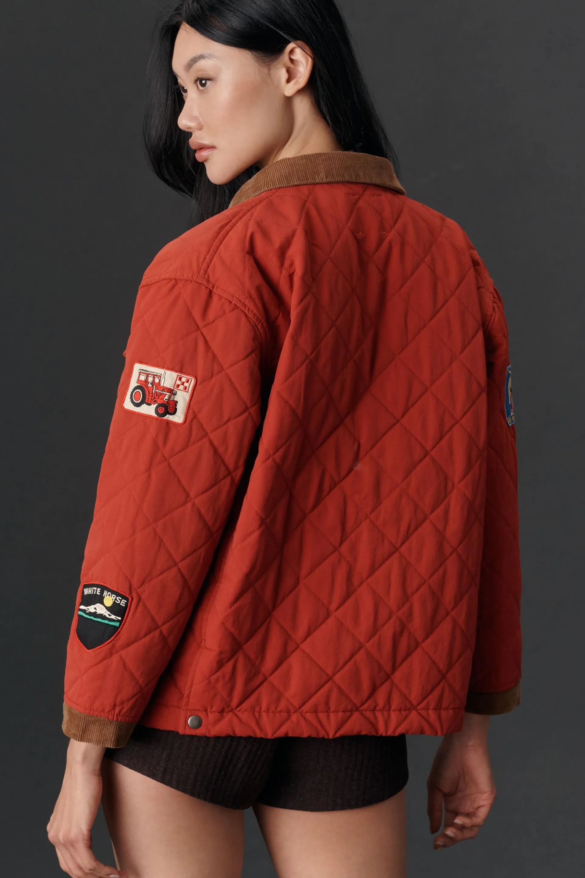 FOUND Farmstead Quilt Patch Jacket