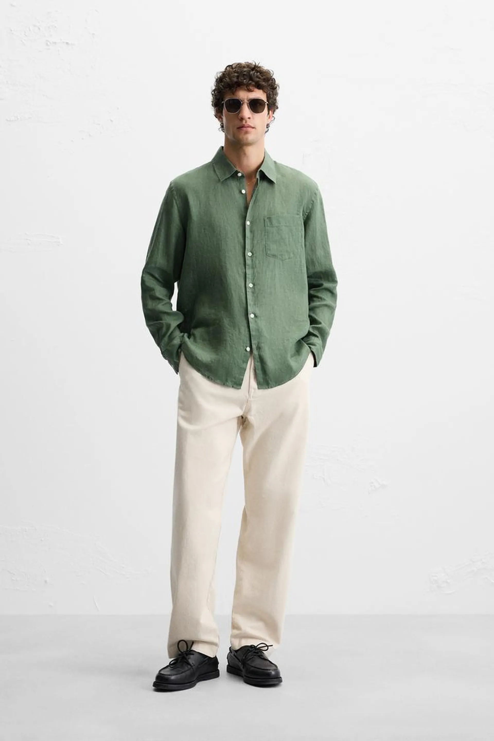 CAMISA 100 % LINO