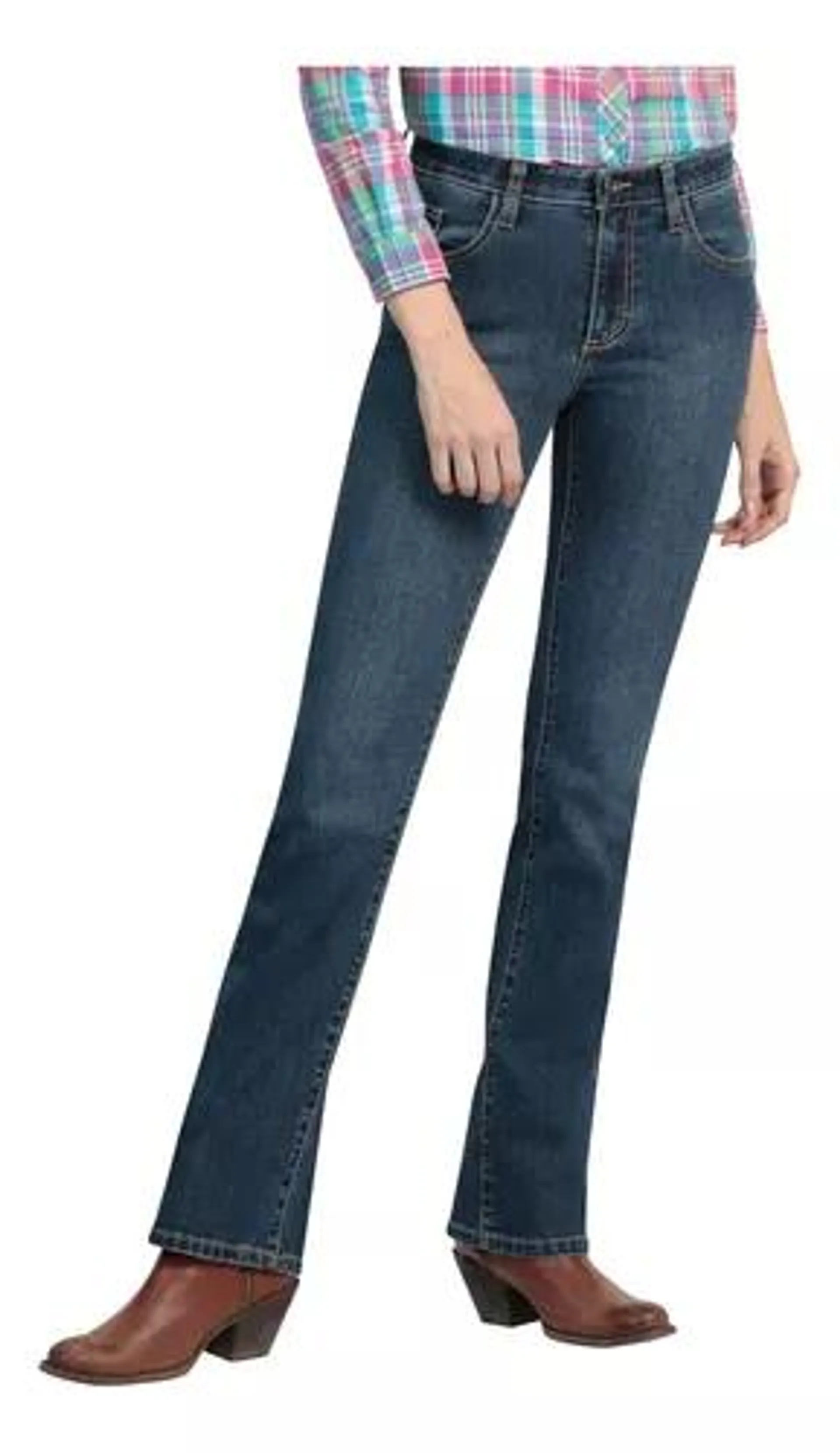 Pantalón Jeans High Rise Flare Wrangler Mujer 110