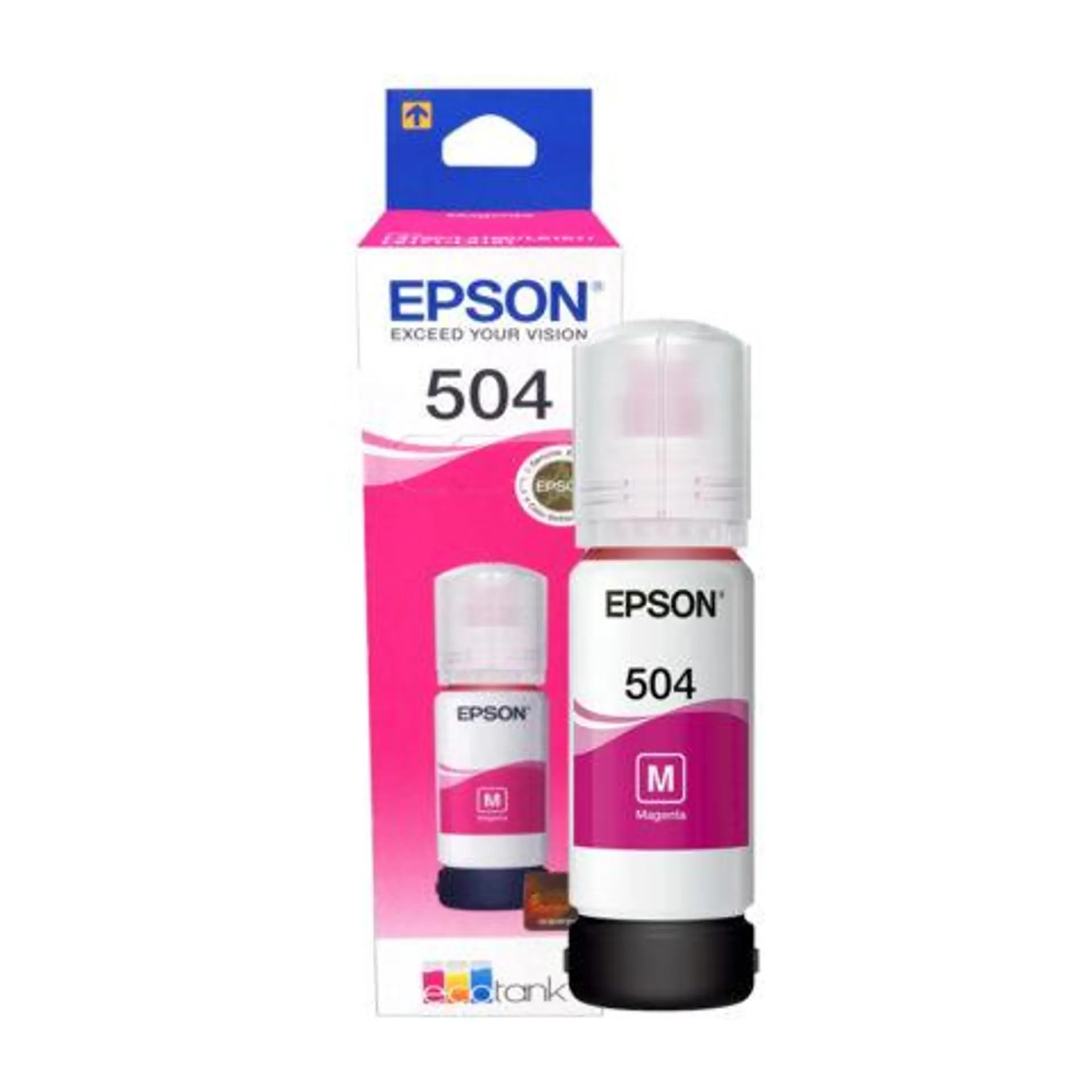 Botella Tinta Epson T504320 P/L4150/L4160 Magenta