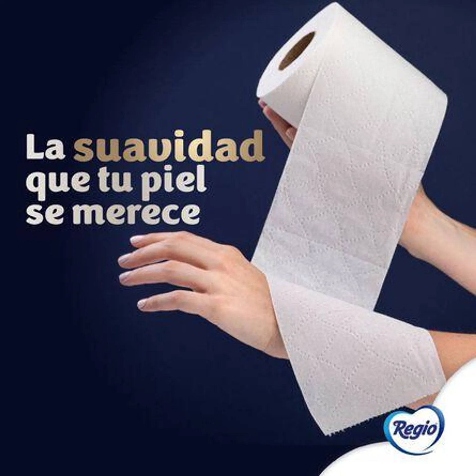 Papel Higienico Luxury Regio 250 Hojas 16 rollos