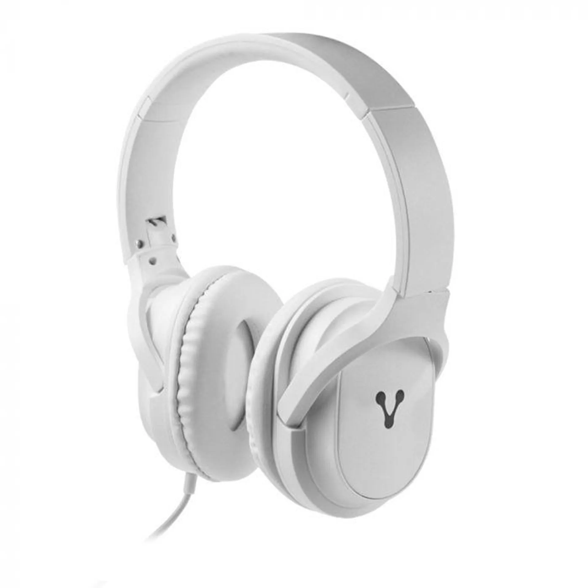 Diadema Vorago Hp-301 Alta Fidelidad Con Microfono (1 Jack) Blanca