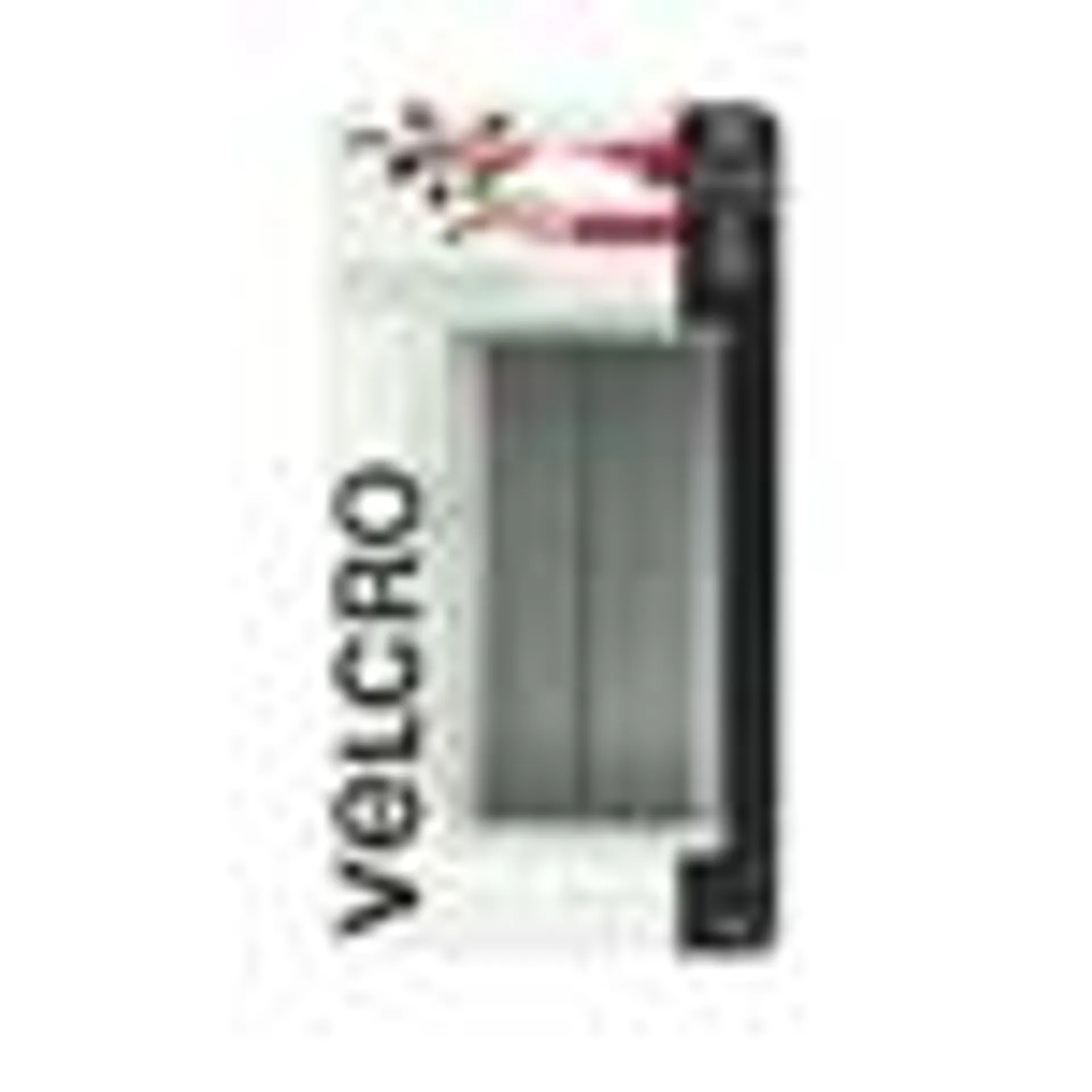 Velcro fuerza extrema, 5 tiras platino, para superficies ásperas.