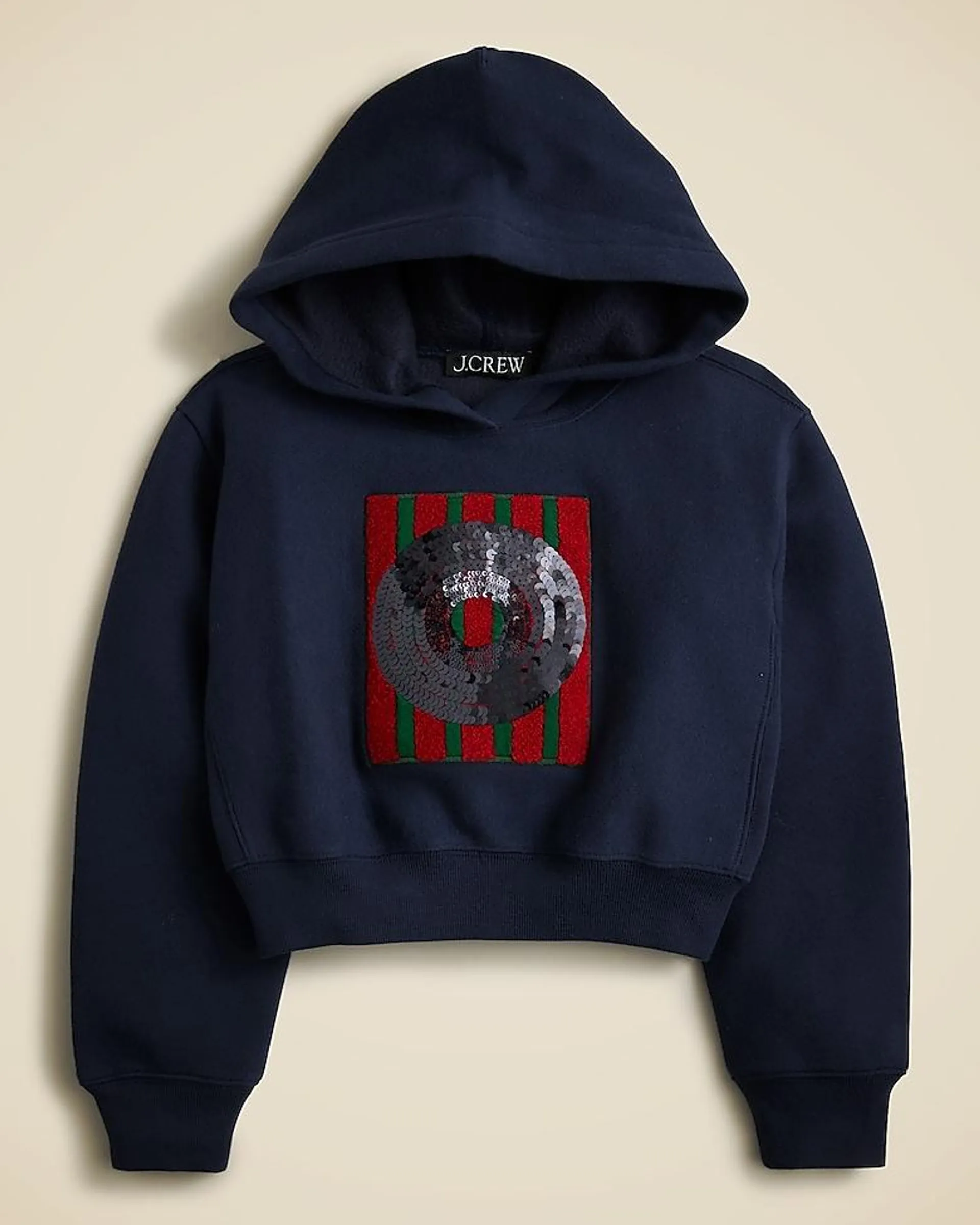 Christopher John Rogers X Crewcuts girls' graphic hoodie