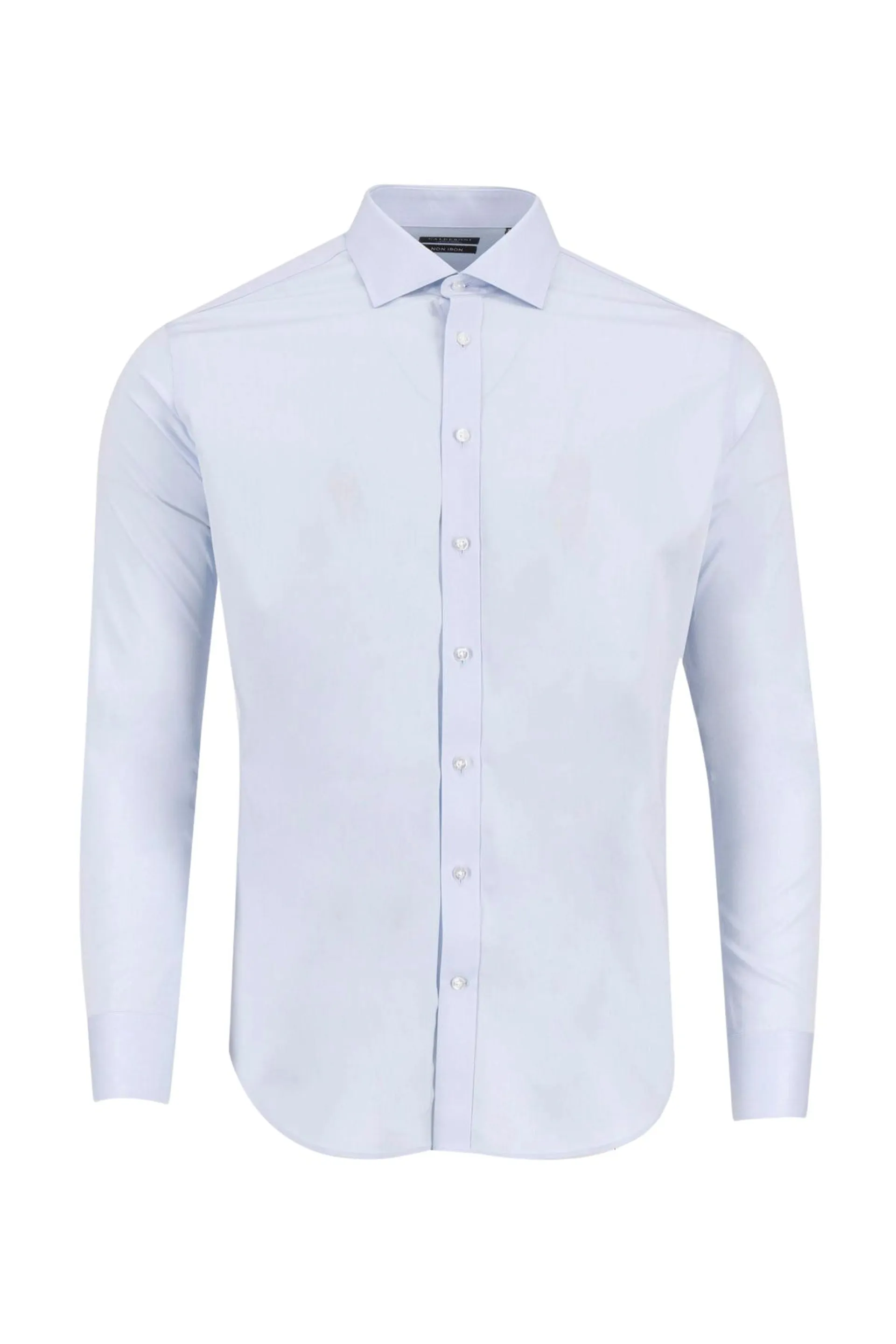 Camisa Formal NON IRON Calderoni Azul Contemporary Fit