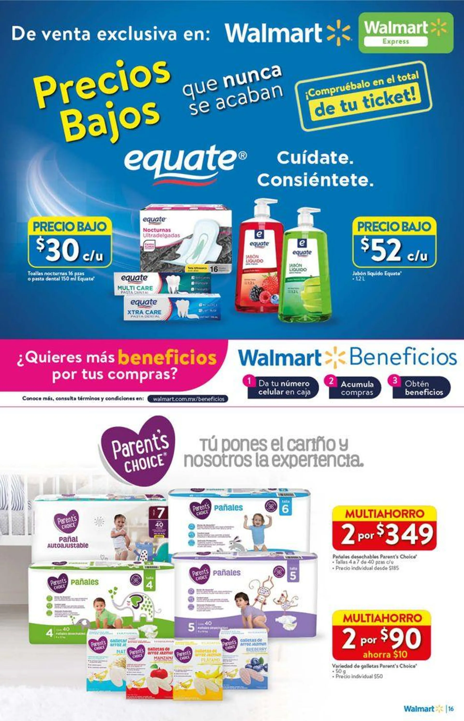 Catálogo de Walmart - Precios Bajos 25 de julio al 14 de agosto 2024 - Pagina 16