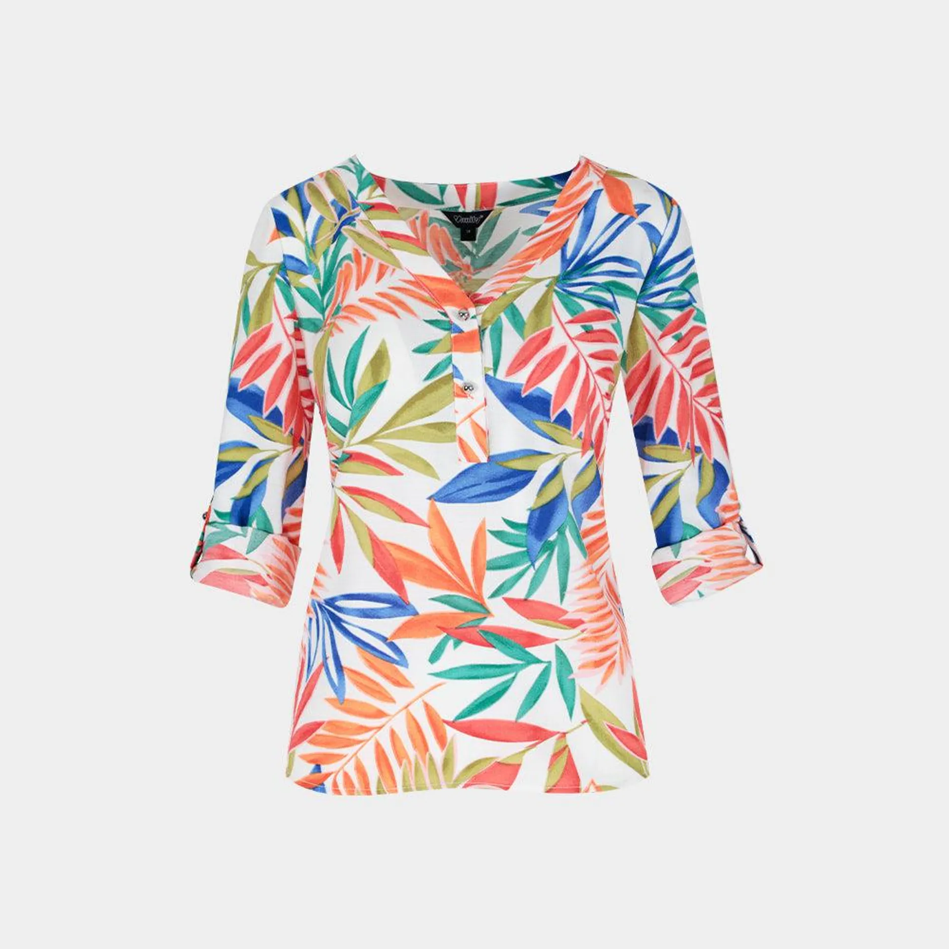 Blusa Palm Paradise