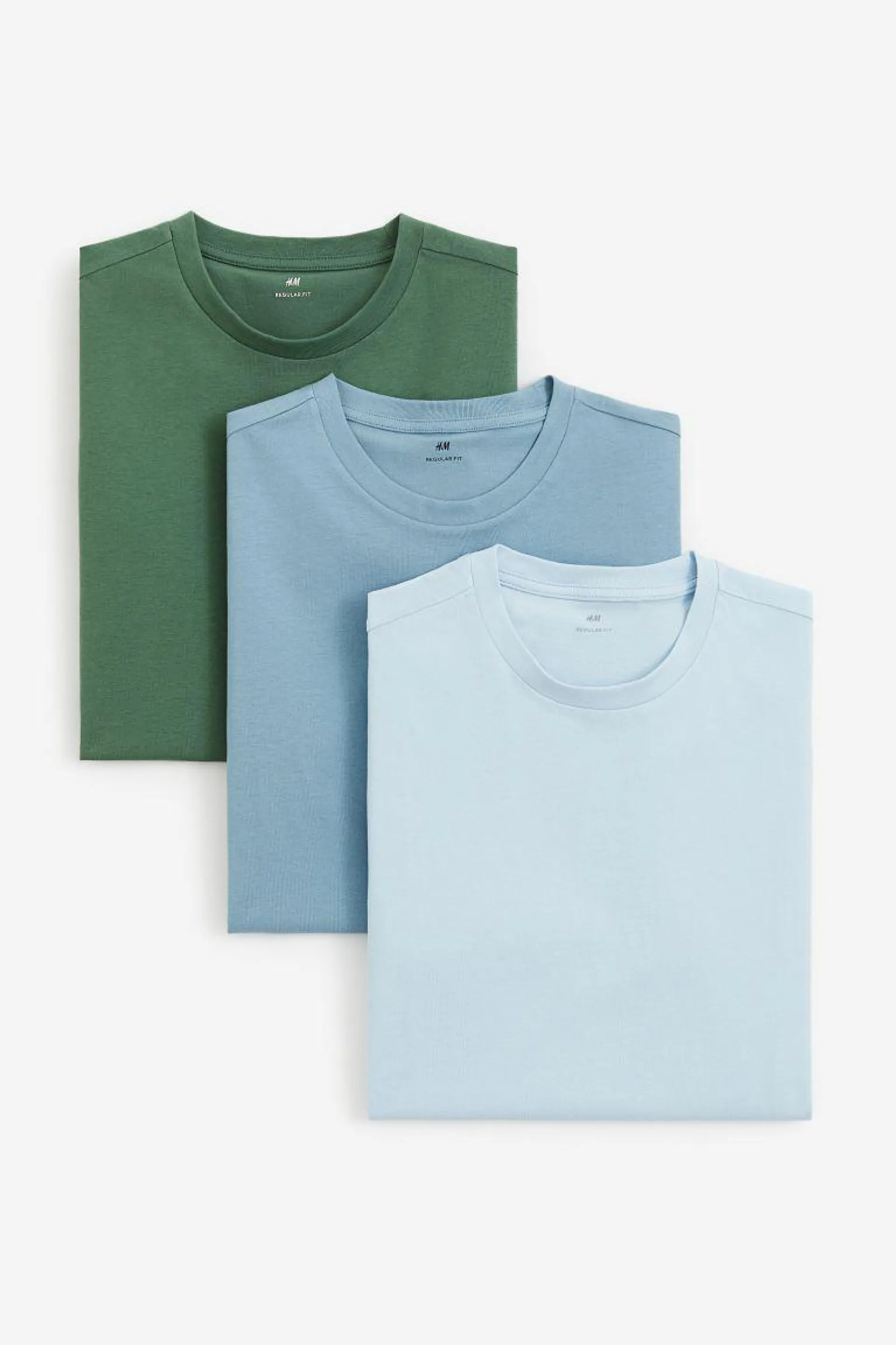 3-pack playeras Regular Fit