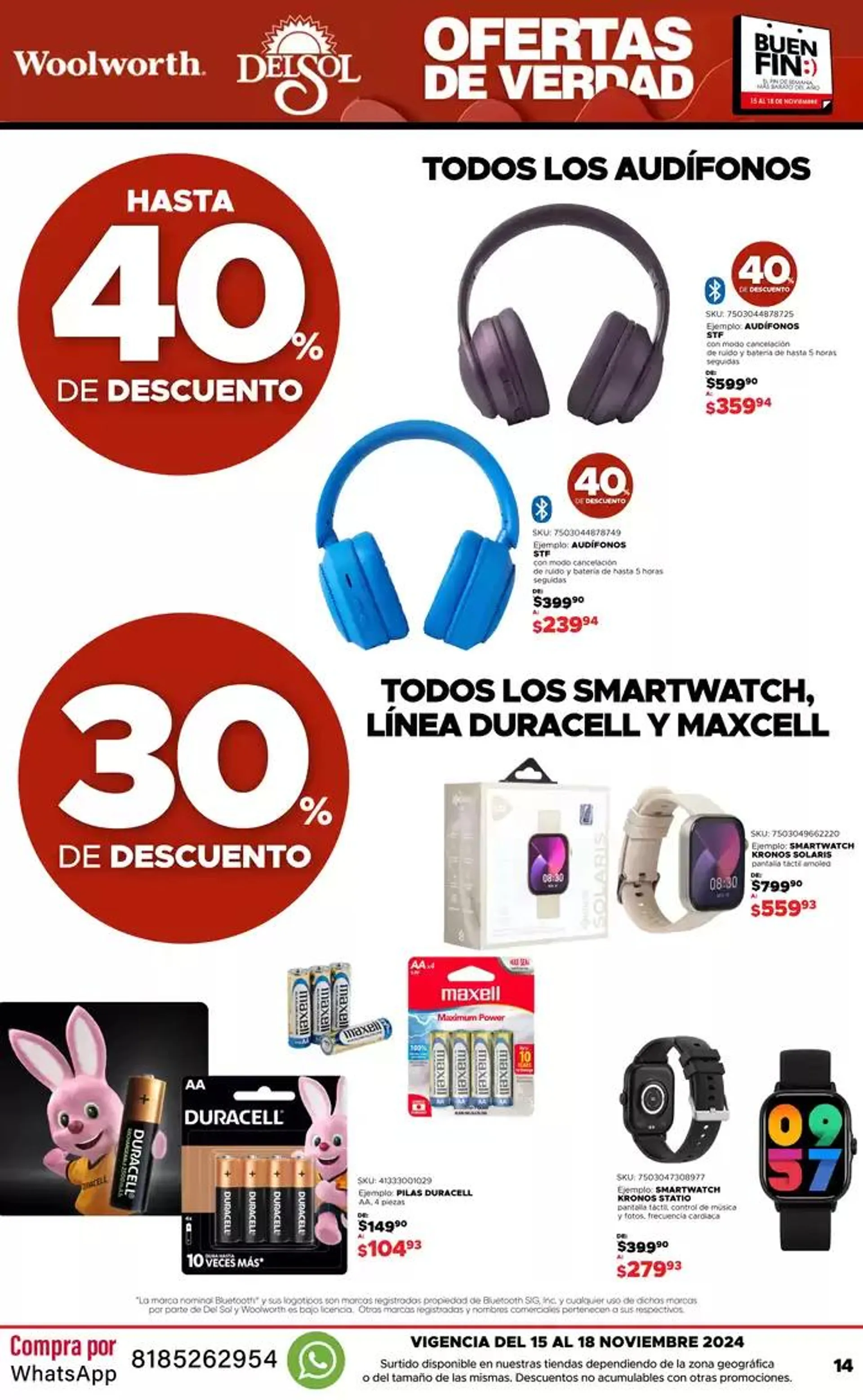 Catálogo de Ofertas de verdad 18 de noviembre al 18 de noviembre 2024 - Pagina 14