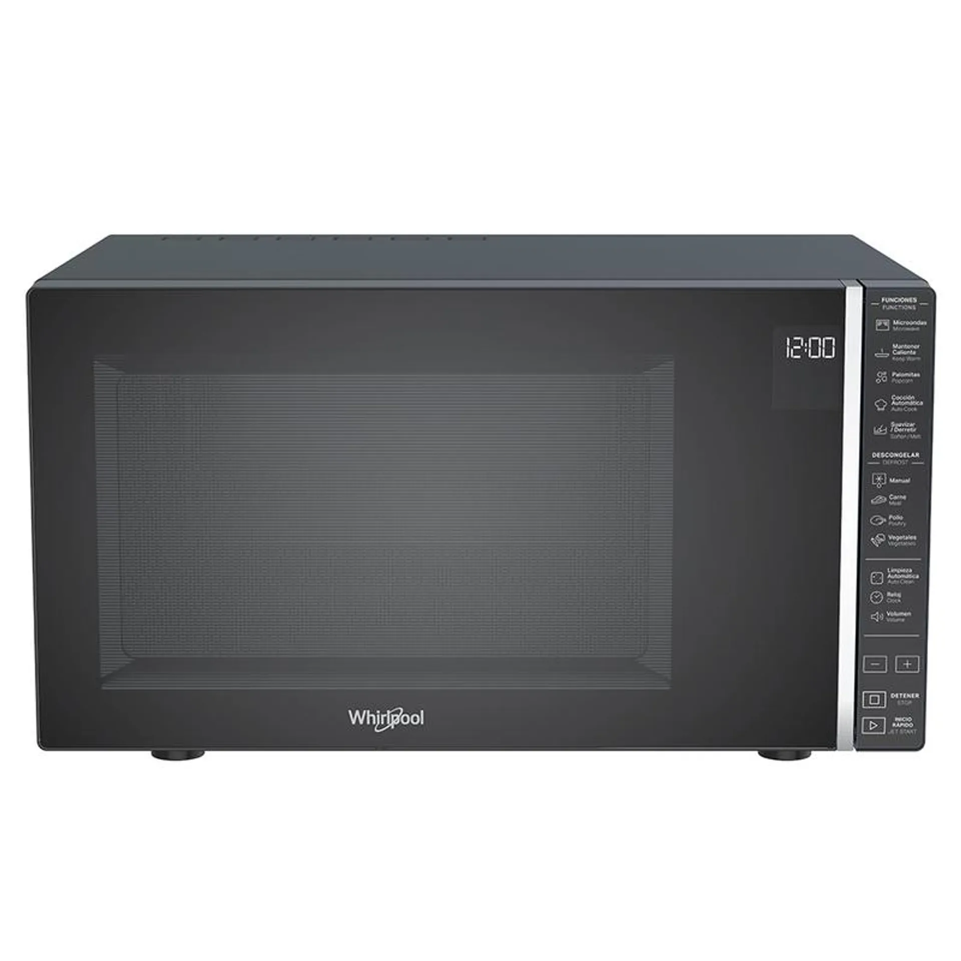 Horno de microondas Whirlpool 1.1 pies cúbicos / 30 L Negro