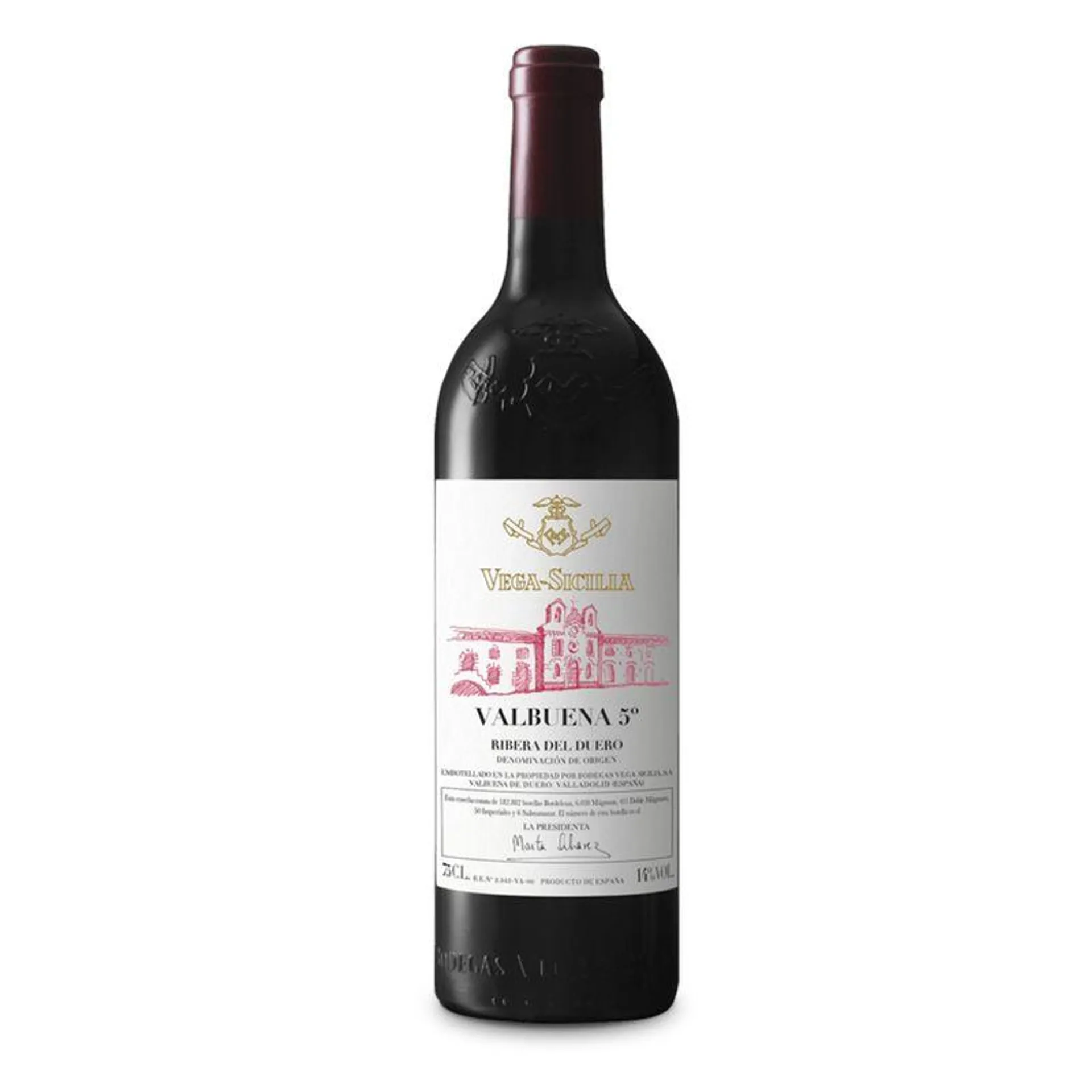 Vino Tinto Vega Sicilia Valbuena 5O 19 750 ml