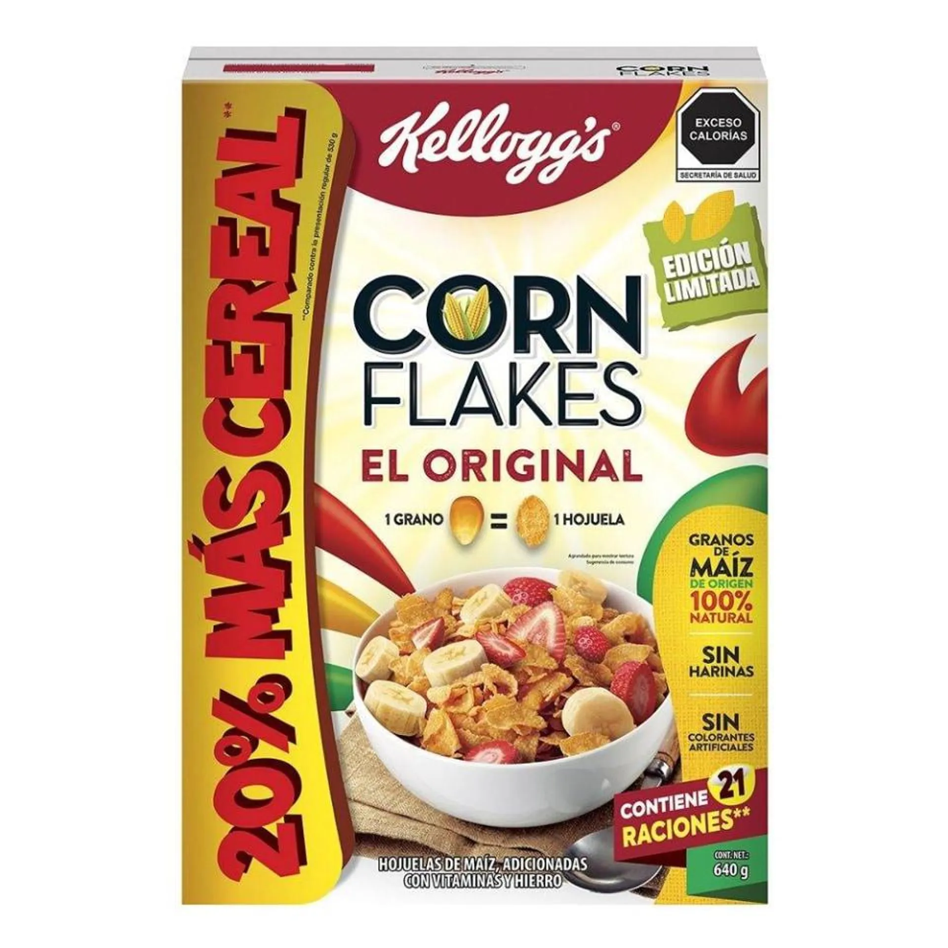 Cereal Kellogg's Corn Flakes 640 g