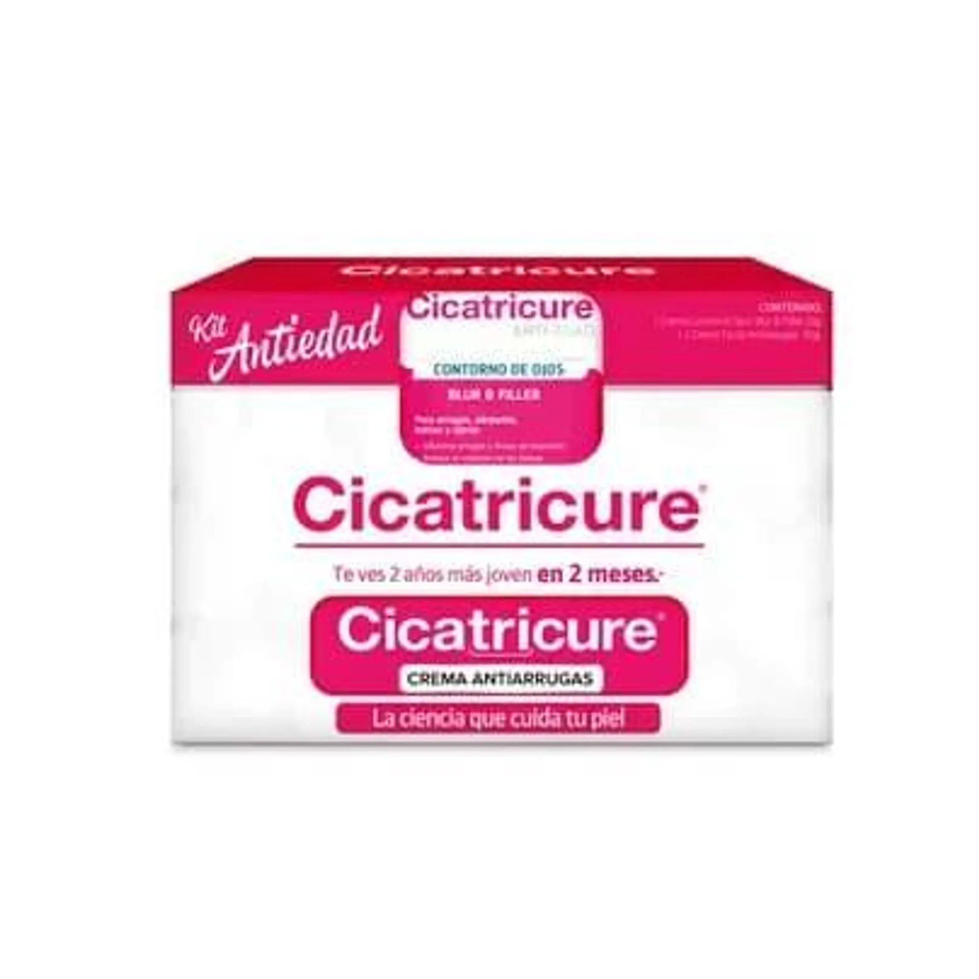 Kit Antiedad Cicatricure Contorno + Crema