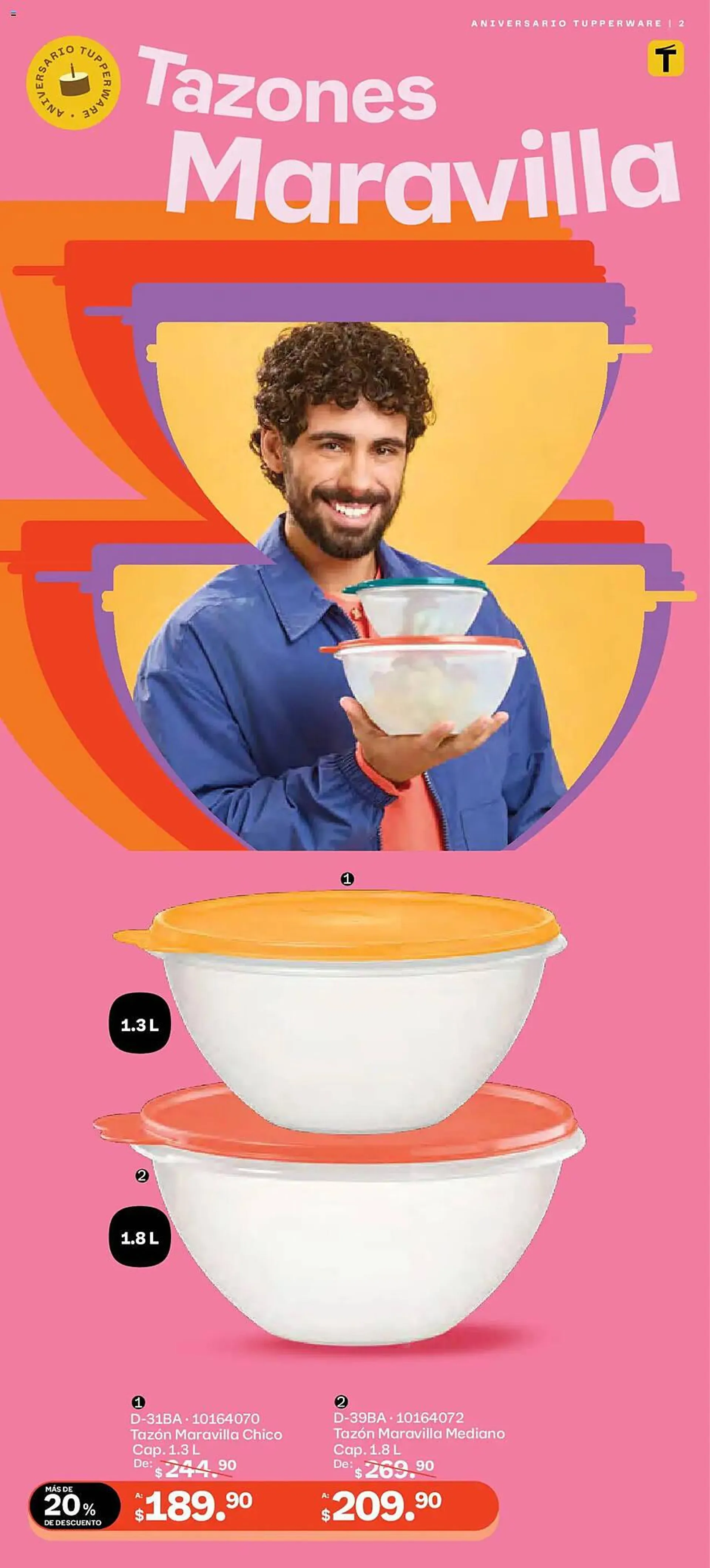 Catálogo de Catálogo Tupperware 21 de abril al 18 de mayo 2025 - Pagina 2