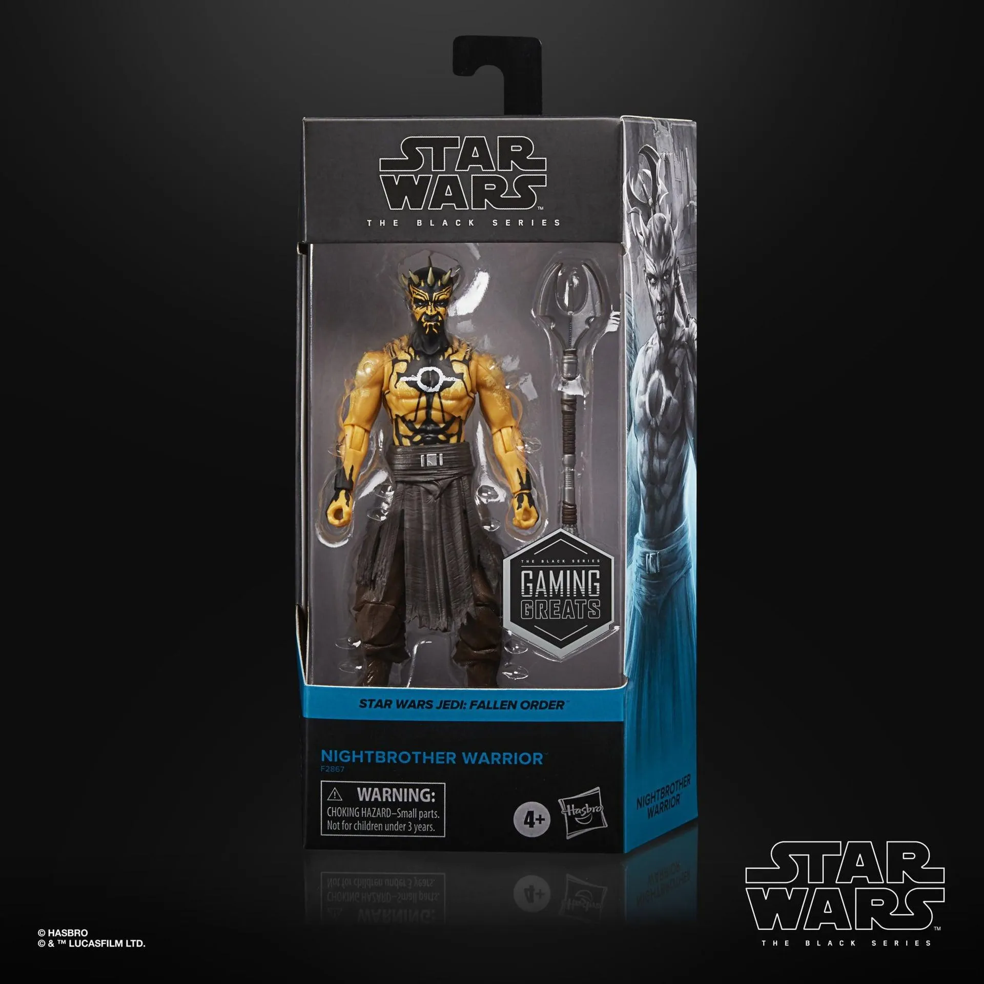 STAR WARS THE BLACK SERIES GAMING GREATS - NIGHTBROTHER WARRIOR