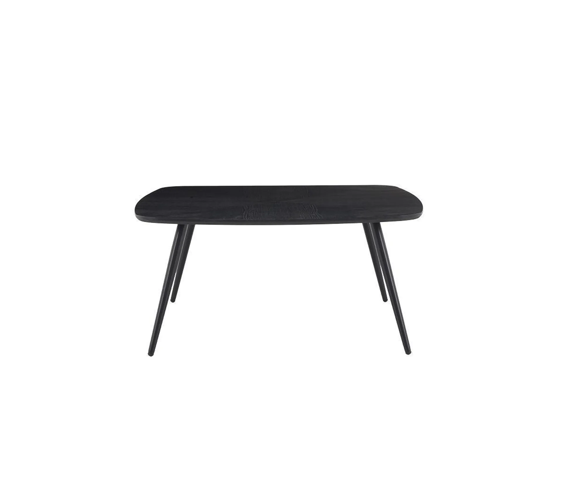 Mesa de centro Sopra 90 cm pata negra - Negro