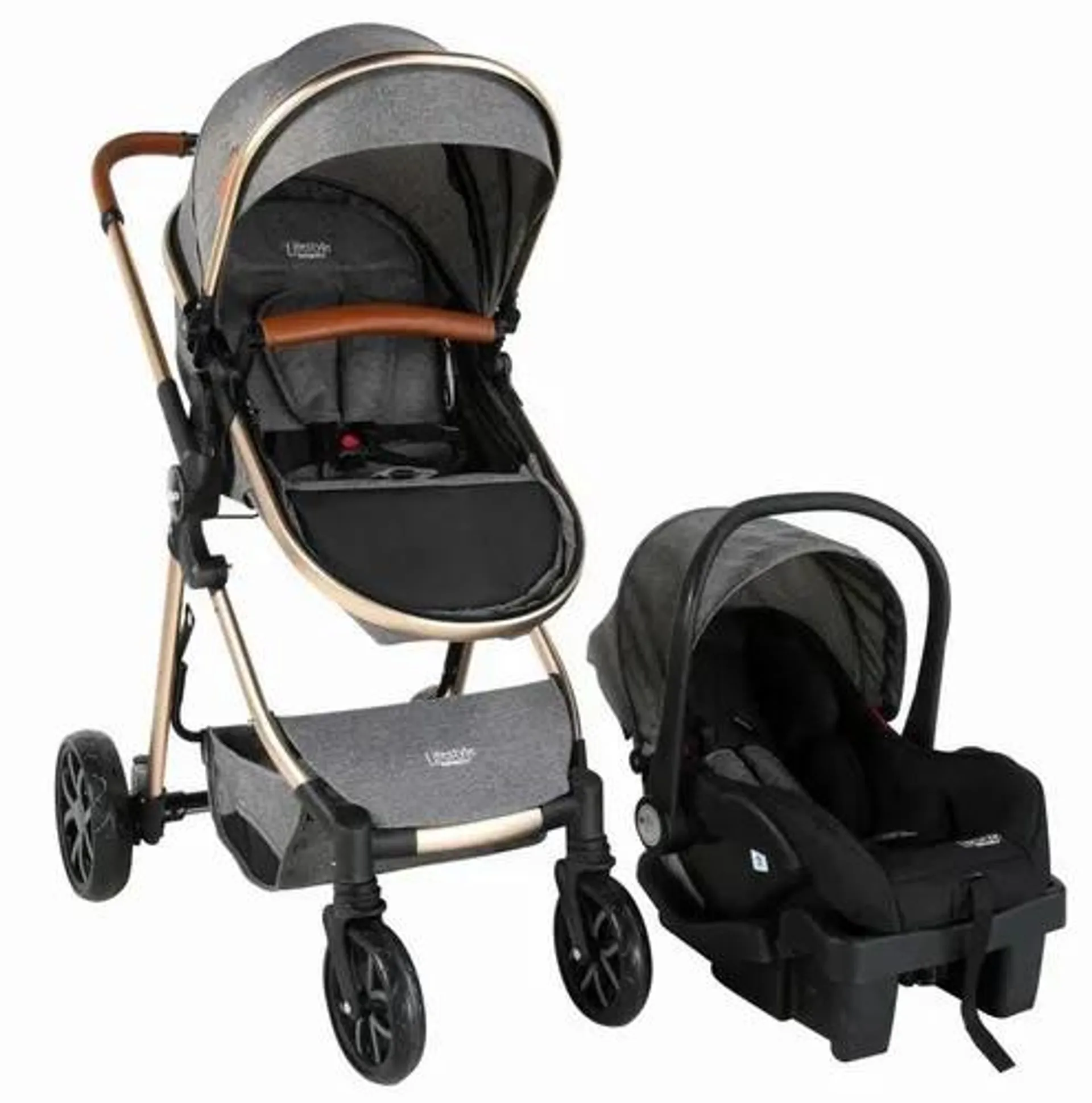 CARRIOLA Travel system Gray