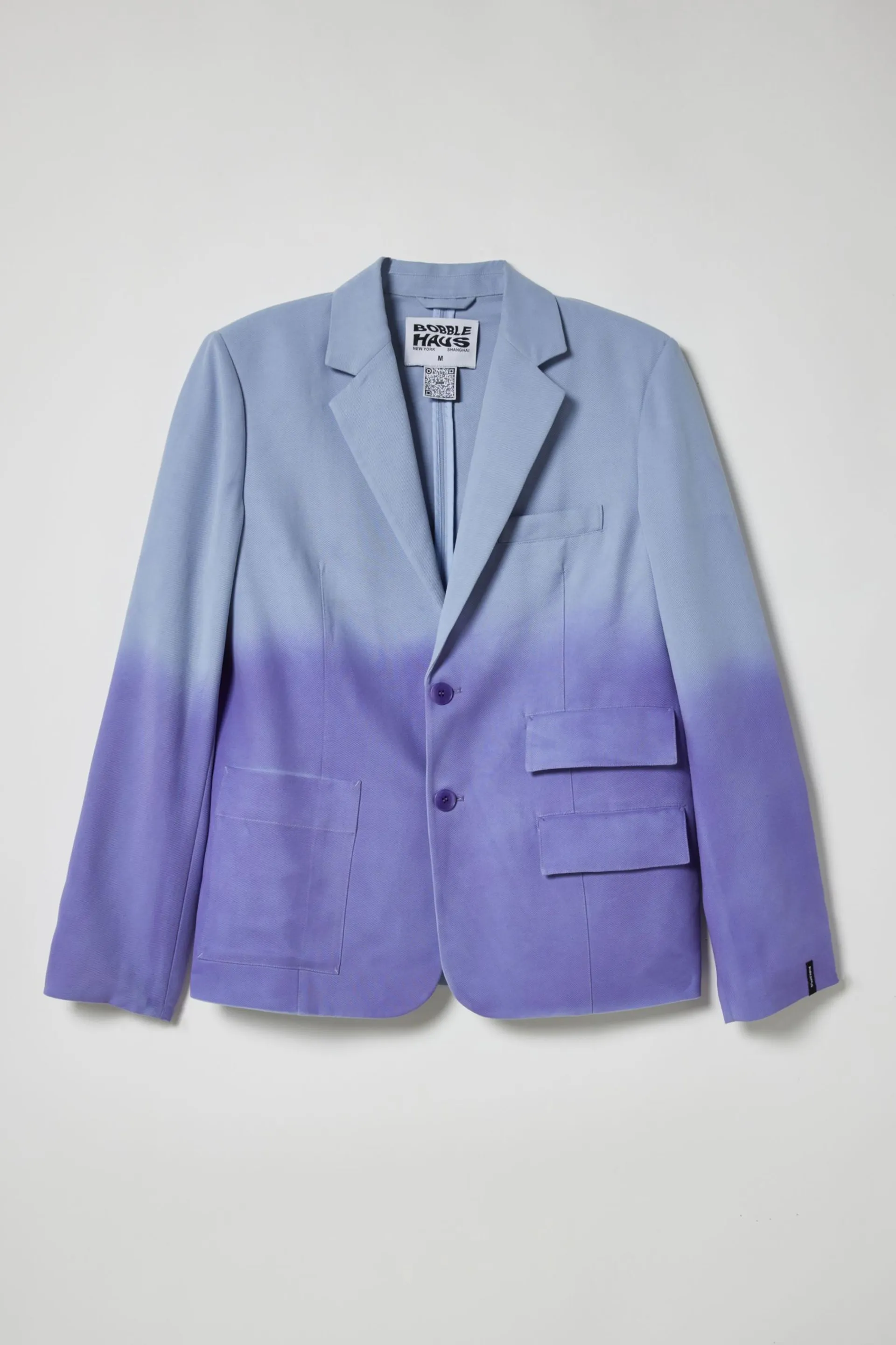 BOBBLEHAUS UO Exclusive Ombre Tencel Twill Blazer