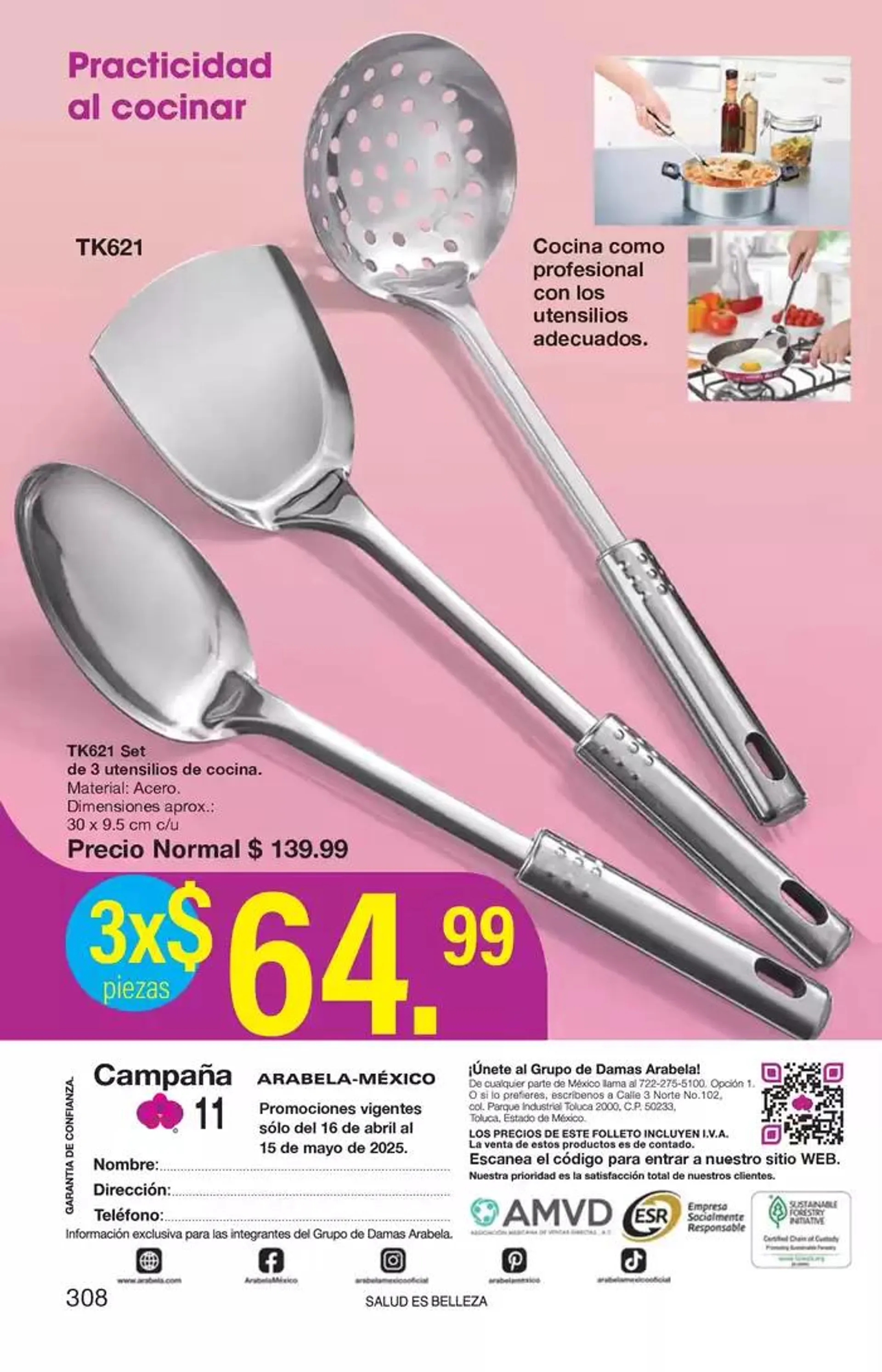 Catálogo de Arabela Campaña 11 2 de mayo al 15 de mayo 2025 - Pagina 282