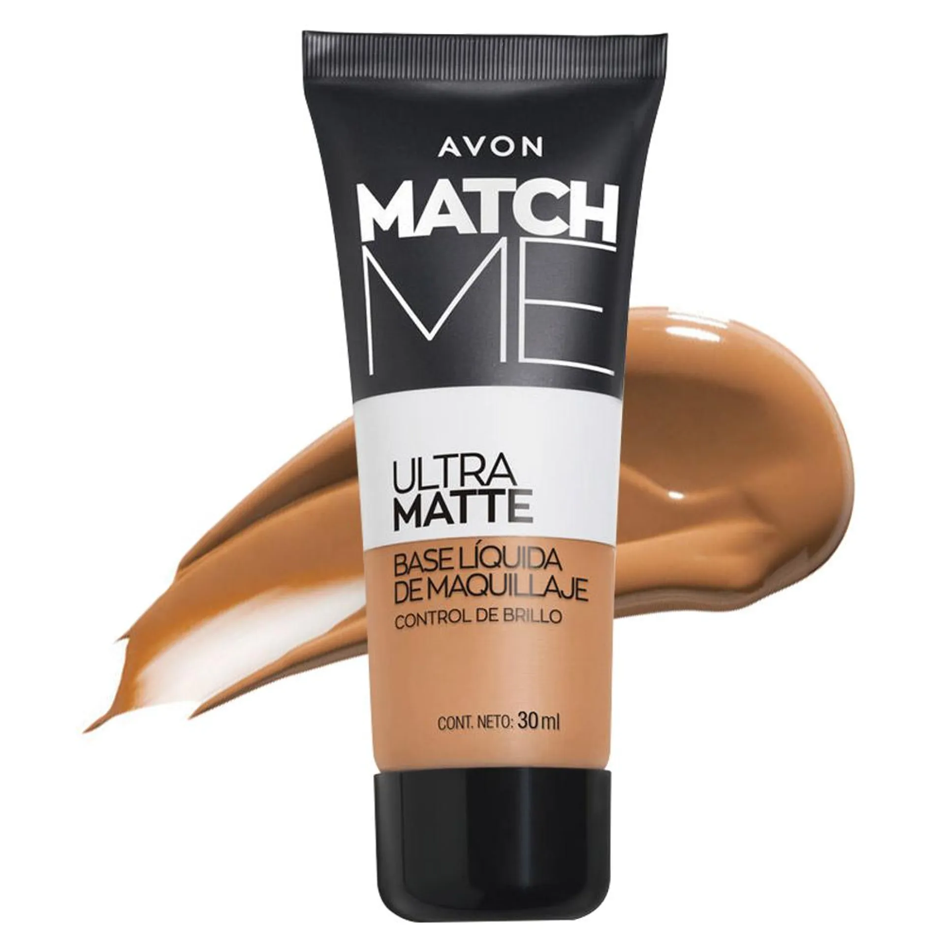 Base Líquida De Maquillaje Ultra Matte Control True Beige | Match Me