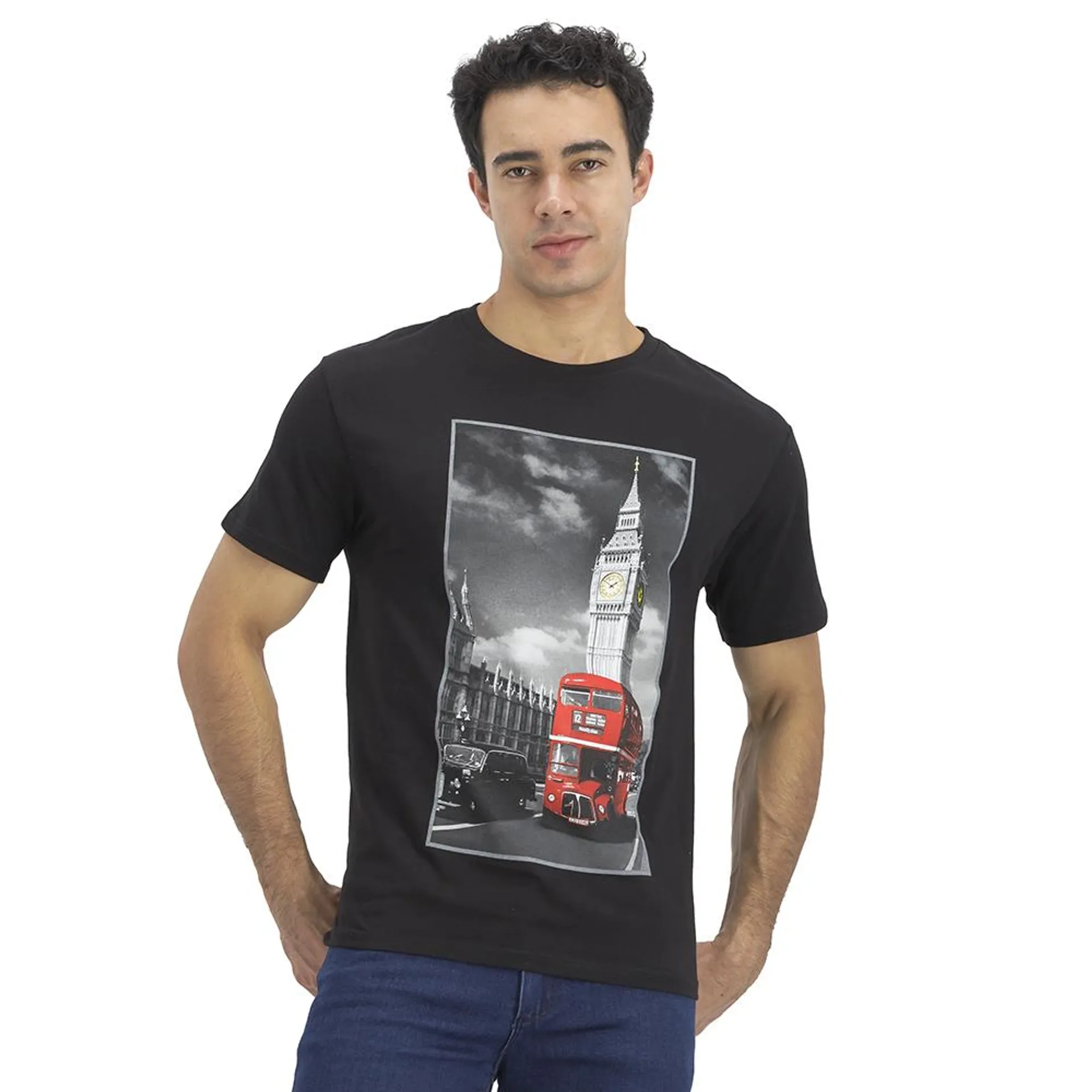 Playera Hummo Hombre Estampado Big Ben